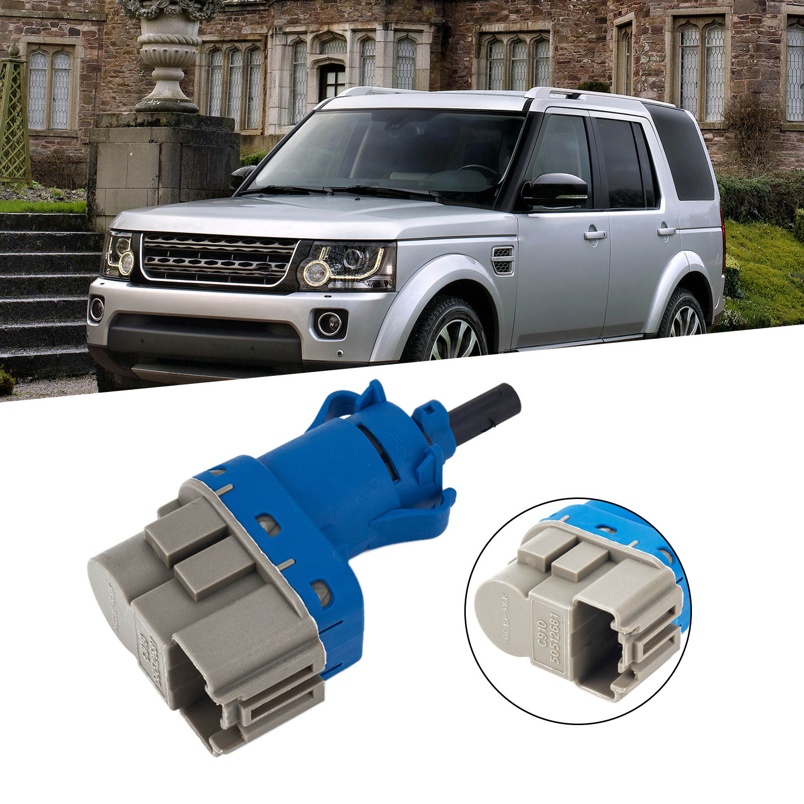 PALASER Range Rover Sport & Land Rover Discovery 3 4 5 Brake Light Switch XKB500110 - Image 3