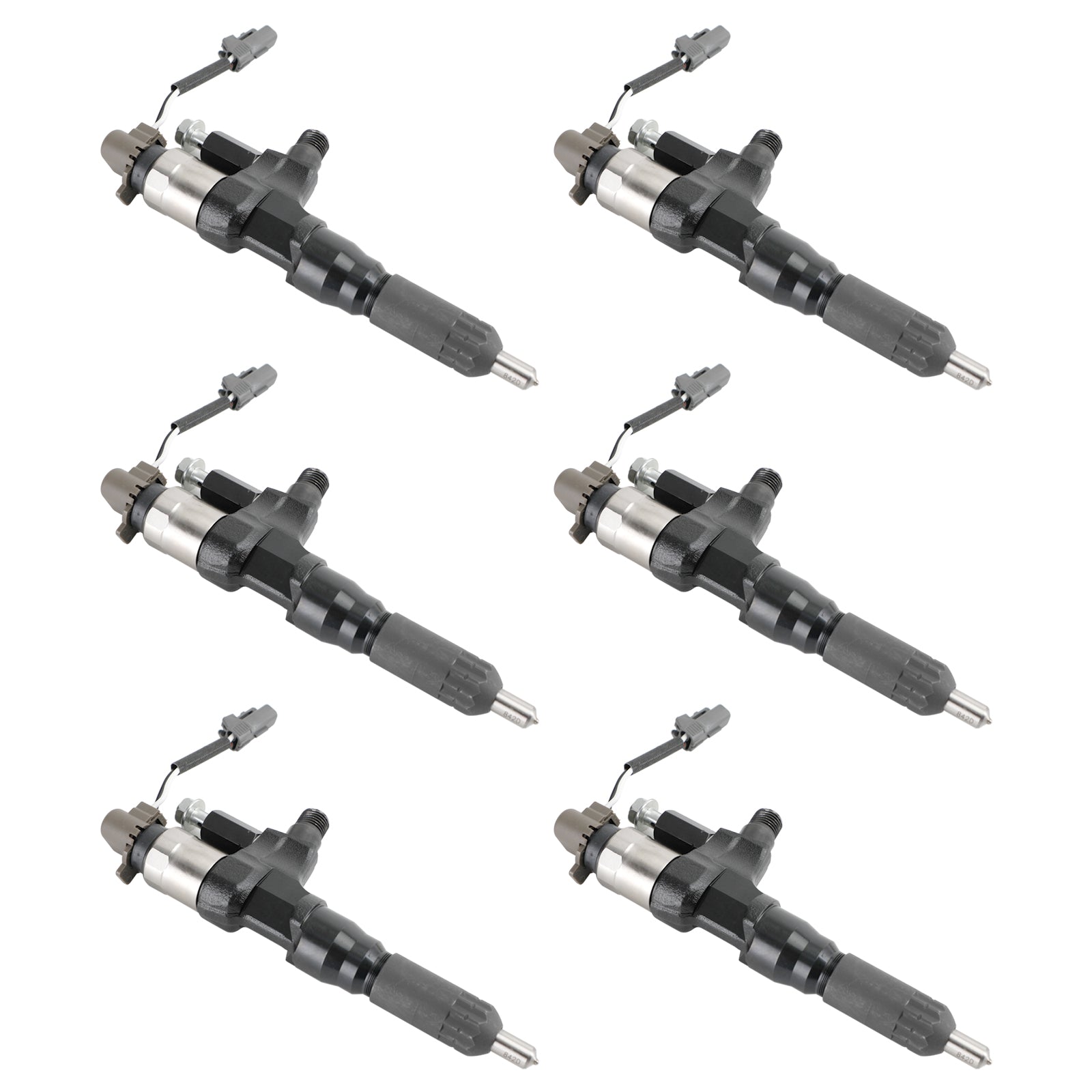 PALASER Denso 6590 6591 6592 6593 6594 6595 6596 6597 6PCS Fuel Injectors 095000-6593 CB84034501S 095000-6594 - Image 15