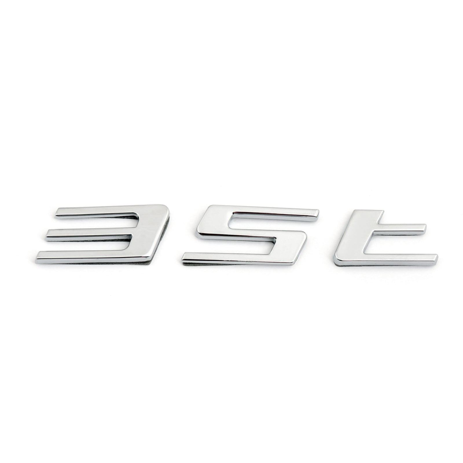 PALASER Jaguar F-pace Chrome Letter 35T Car Sticker Auto Rear Decal Emblem