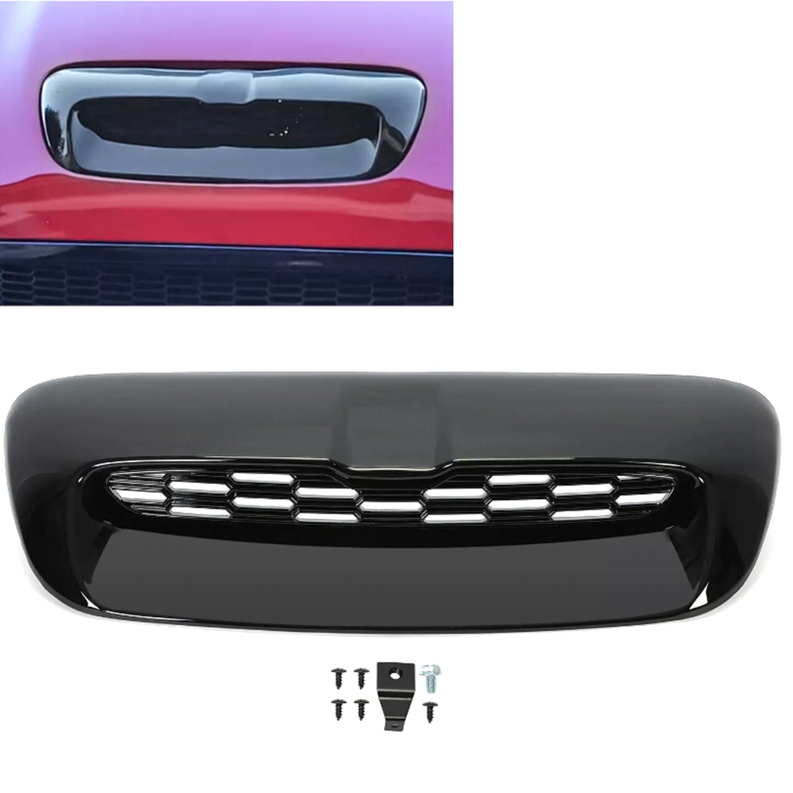 PALASER 2012-2015 Mini Cooper S/jcw Coupé (R58) Hood Grill Air Intake Vent Scoop 51132756095 51132757694 - Image 3