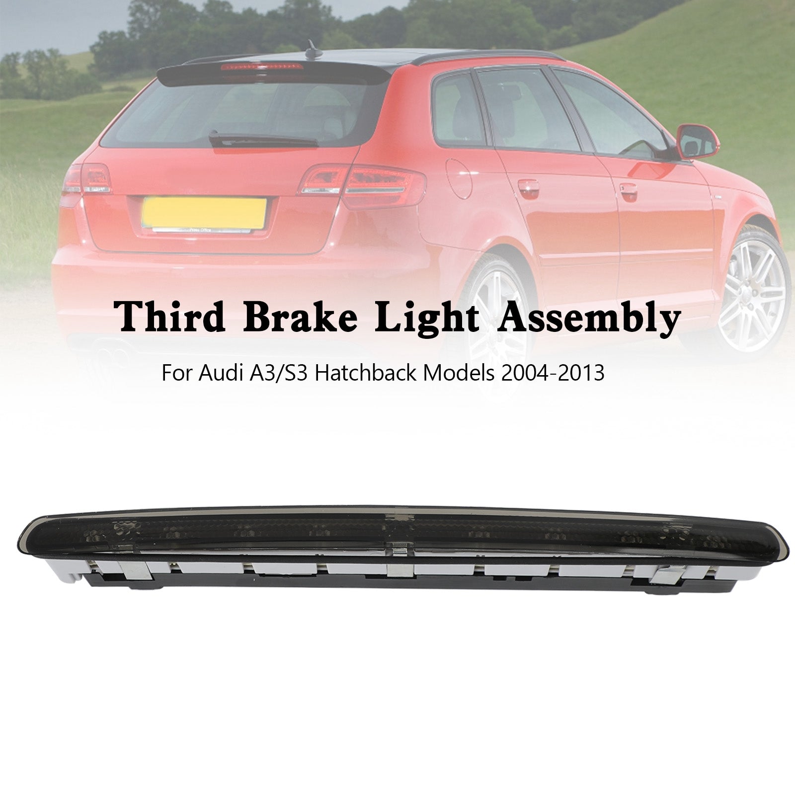 PALASER 2004-2012 Audi A3/S3 3 Door Hatchback Third Brake Light 8P3945097 - Image 8