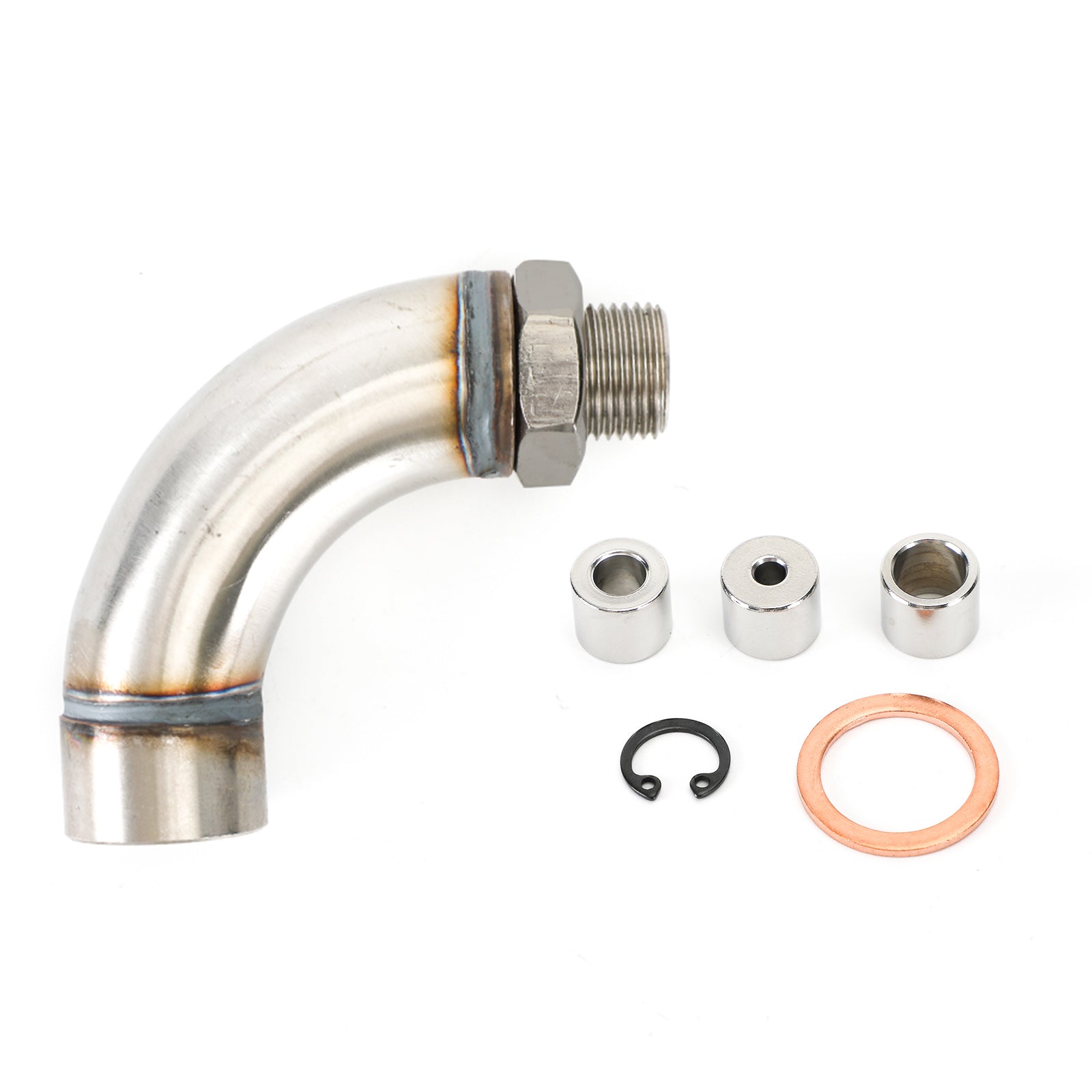 PALASER OBD2 Vihicle M18X1.5 J Style O2 Oxygen Sensor Angled Extender Spacer Kit - Image 6