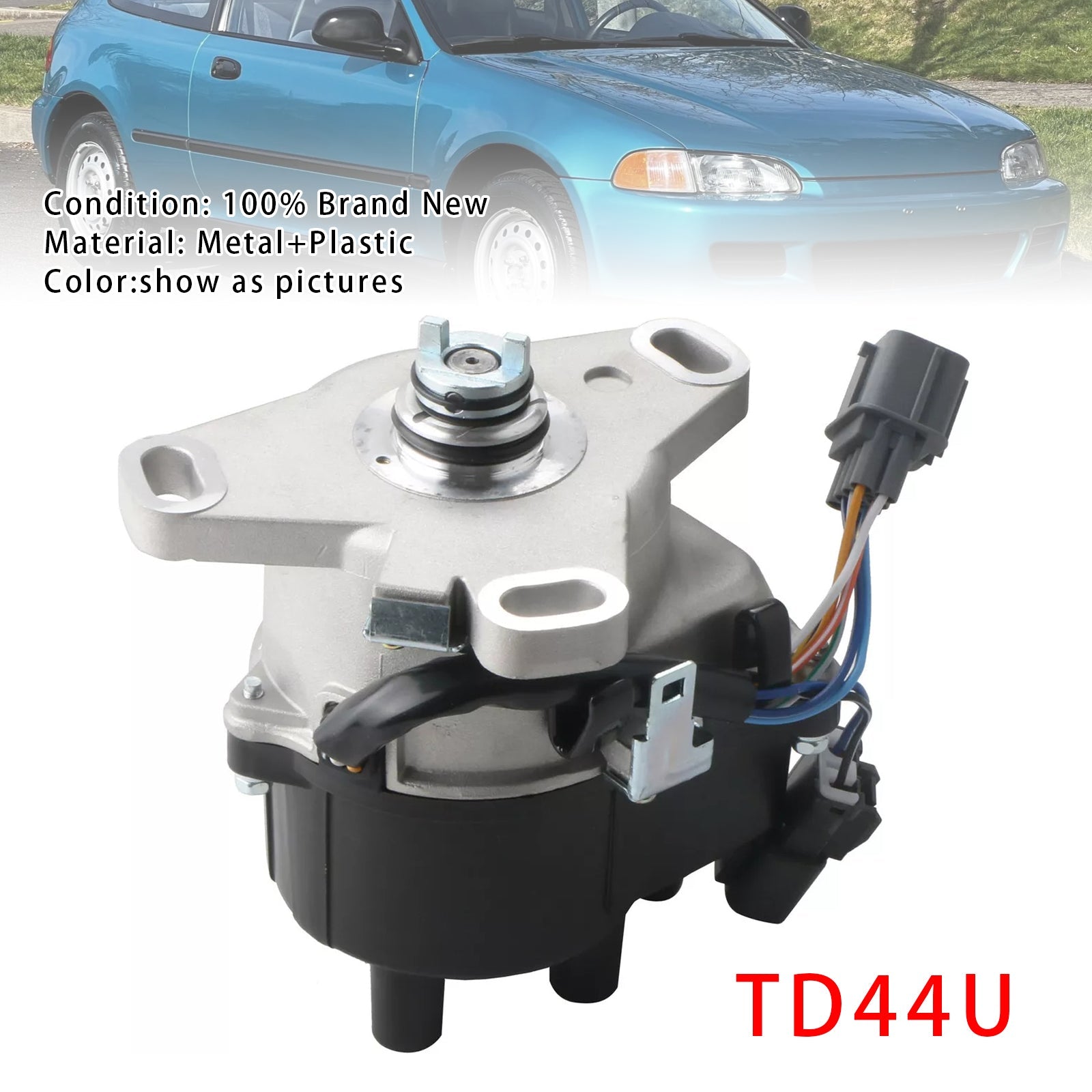 PALASER Ignition Distributor TD44U For 92-95 Honda Acura Integra B16A OBD1 B16A2 V-tec