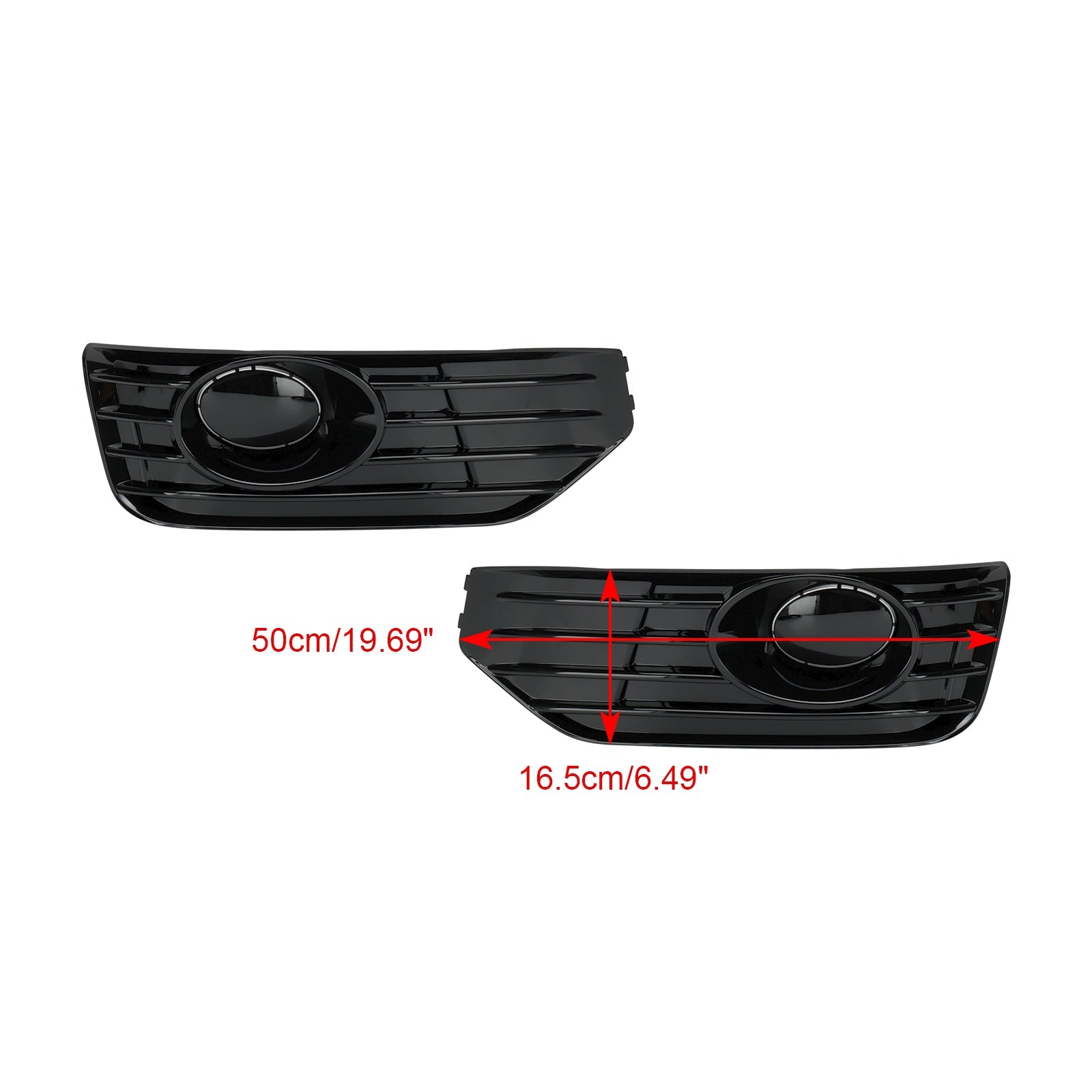 PALASER 2010-2015 Vw Transporter Caravelle T5 T5.1 S-line Fog Lamp Light Cover Insert S-line Grill - Image 3