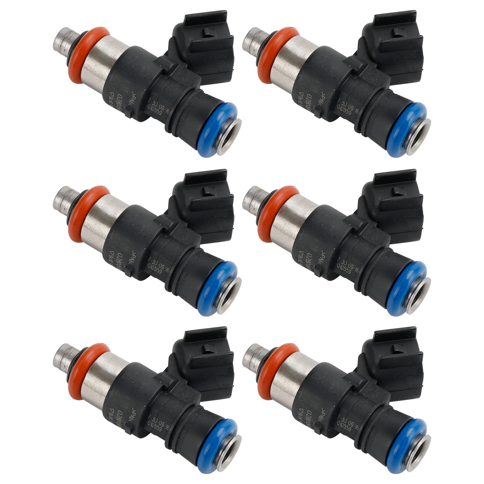 PALASER 2009-2011 Mazda Tribute 3.0L 6PCS Fuel Injector 0280158189 9L8Z-9F593-A 82211217 - Image 13