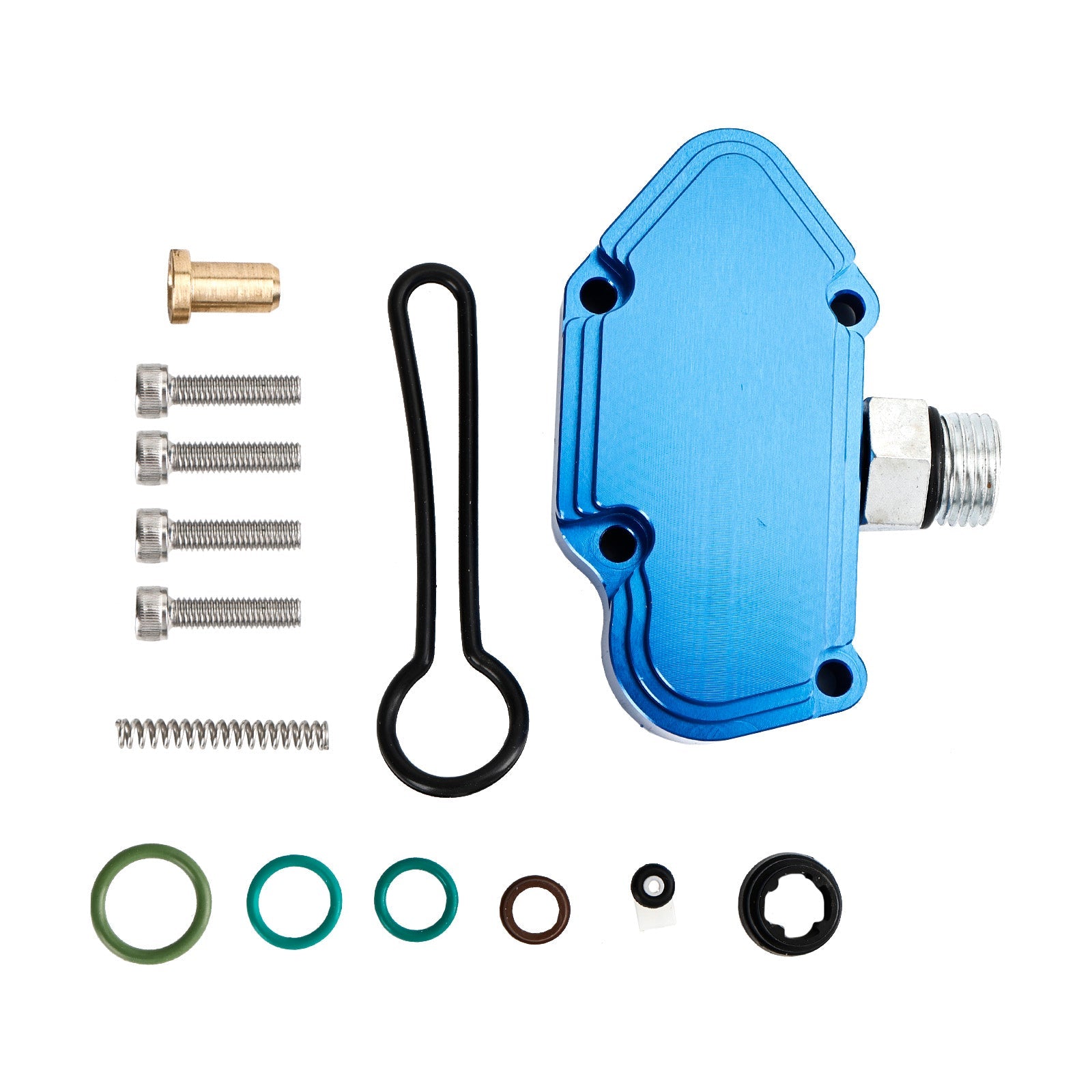 PALASER 2003-2007 Ford 6.0L Diesel F-series And Excursion Spring Kit With Billet Spring Housing - Image 12