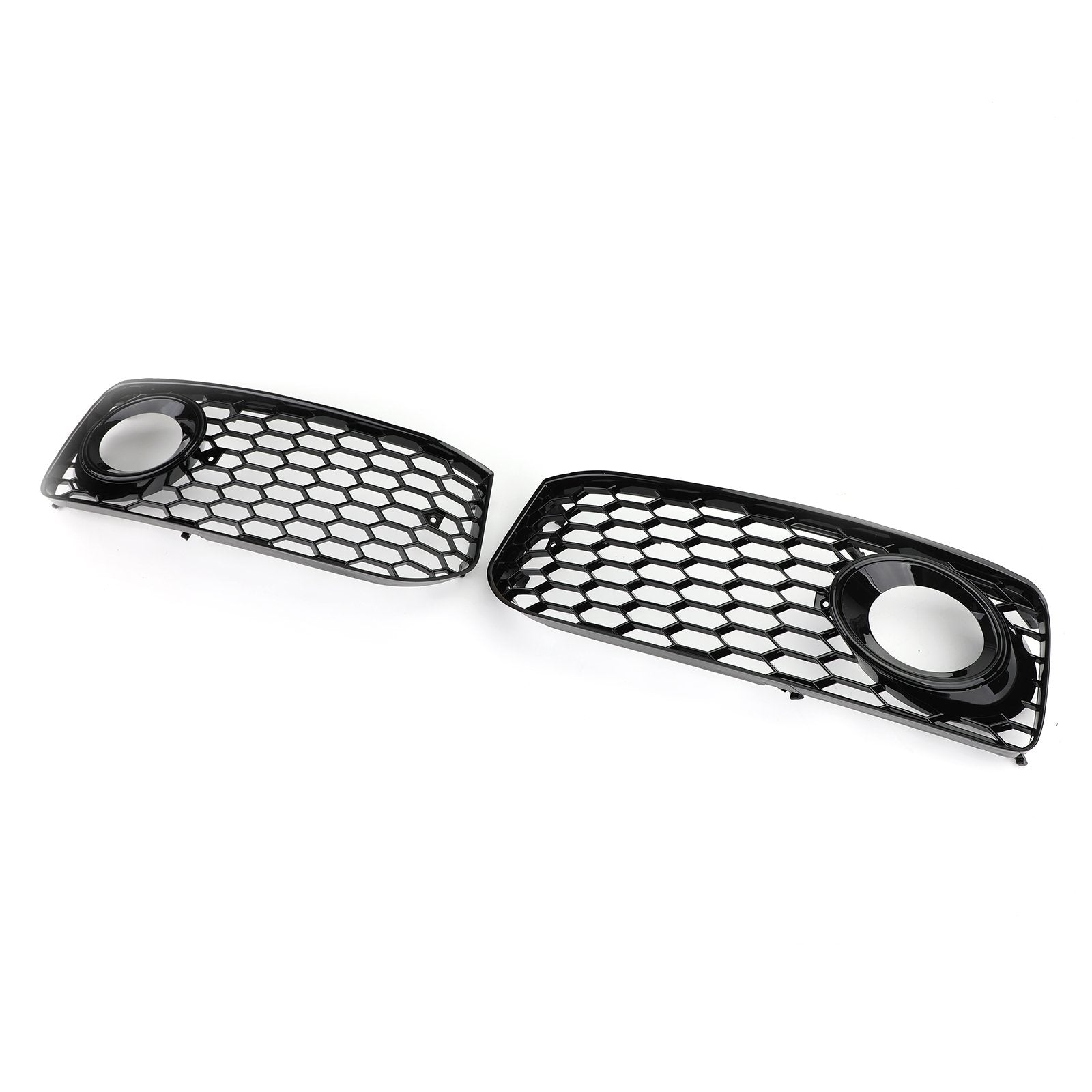 PALASER 2008-2012 A5 S-line S5 B8 RS5 L+r Fog Light Grill Grille Black Trim - Image 6