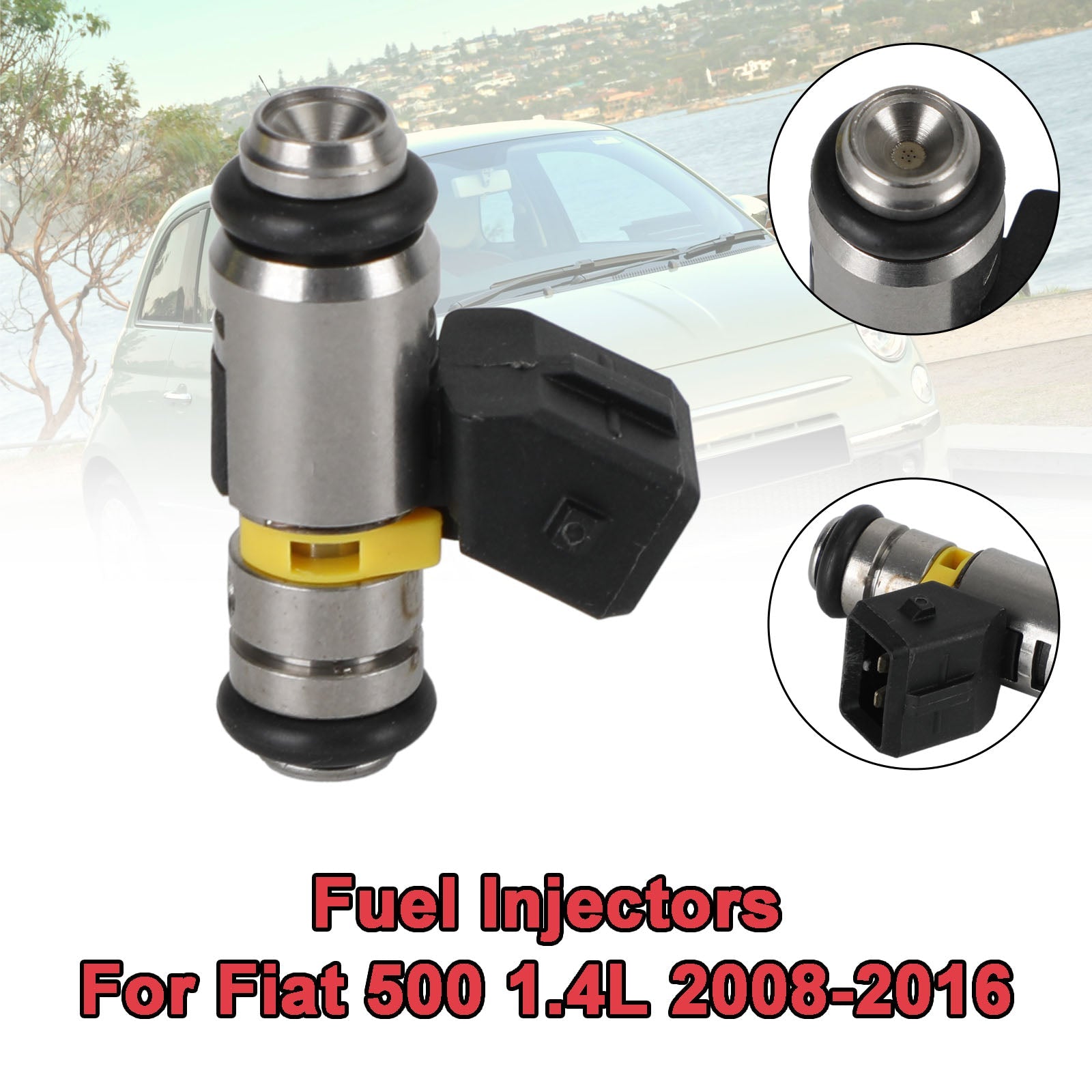 PALASER 2001-2010 Fiat Doblo Cargo 1.4L 71792994 Fuel Injectors IWP160 77363790 - Image 5