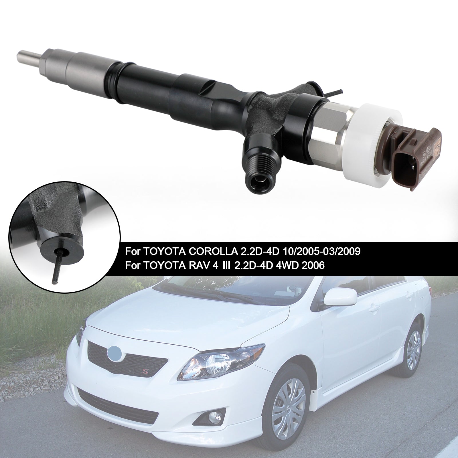PALASER 2006+ Toyota Land Cruiser 1KD-FTV 2KD-FTV 1PCS Fuel Injector 095000-6760 23670-30140 - Image 6