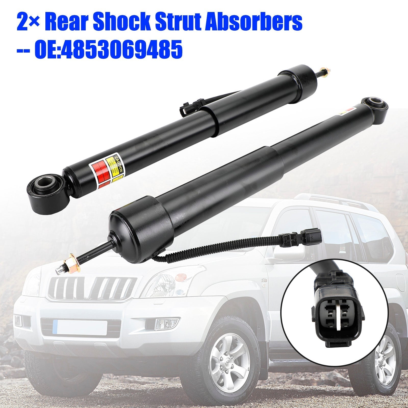 PALASER 2003-2009 Lexus GX470 Base 2PCS Rear Shock Strut Absorbers 4853069485 4853060071 4853069185 - Image 6