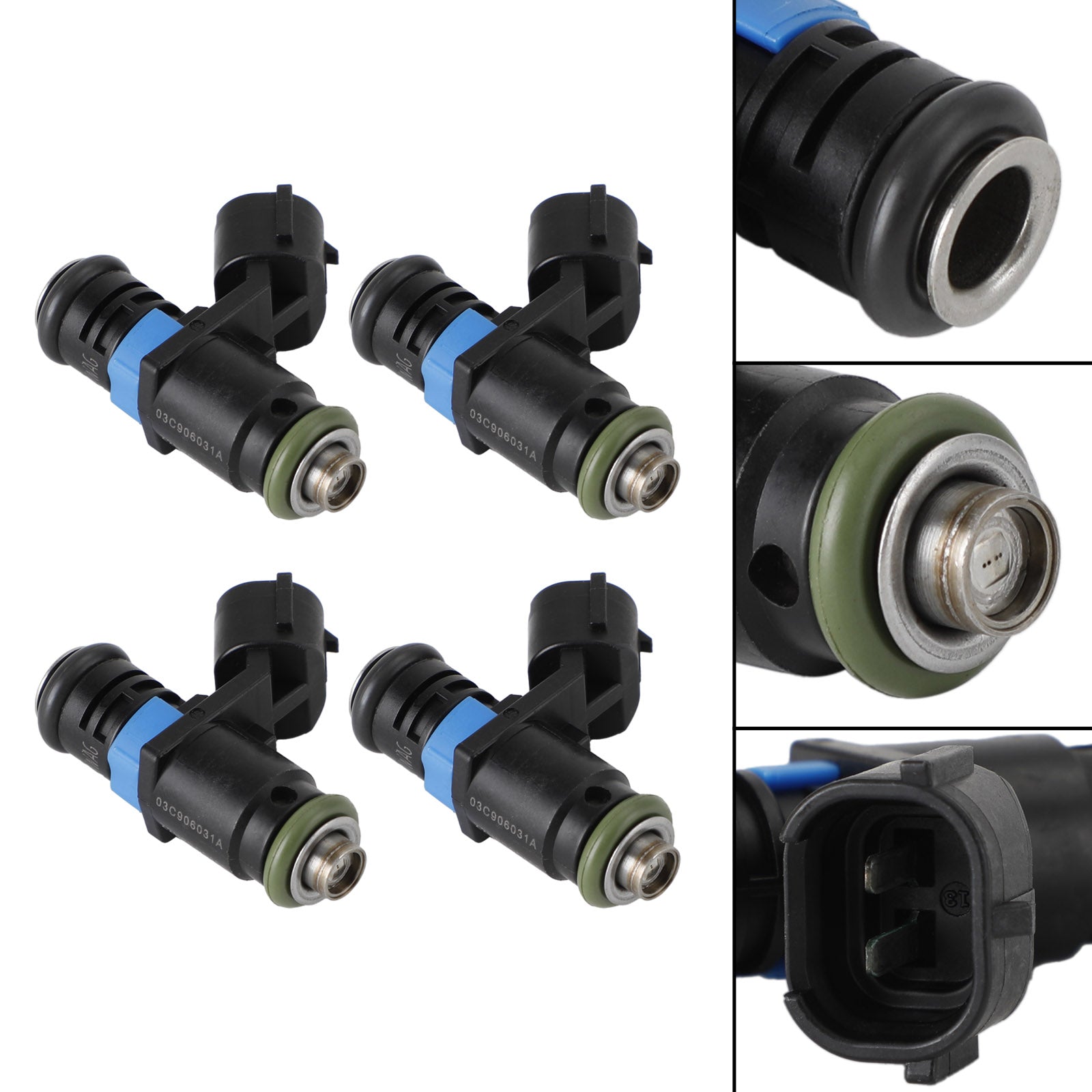 PALASER 4PCS Fuel Injectors 03C906031A 04E906031F Fit Vw Vento 2014-2019 Fit Passat 2008-2010 - Image 2