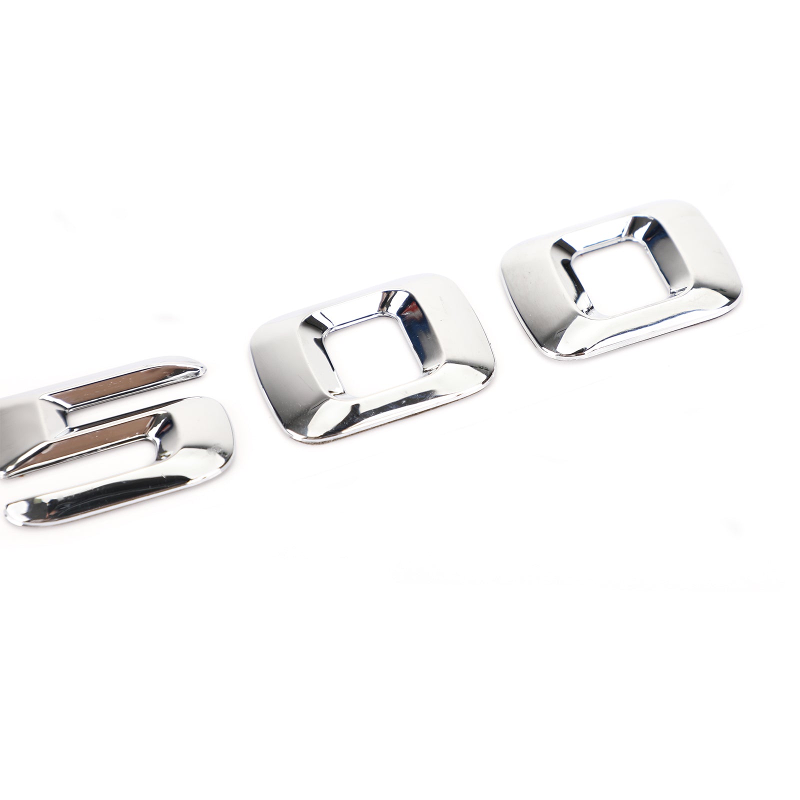 PALASER Rear Trunk Emblem Badge Nameplate Decal Letters Numbers Fit Mercedes S500 Chrome - Image 10