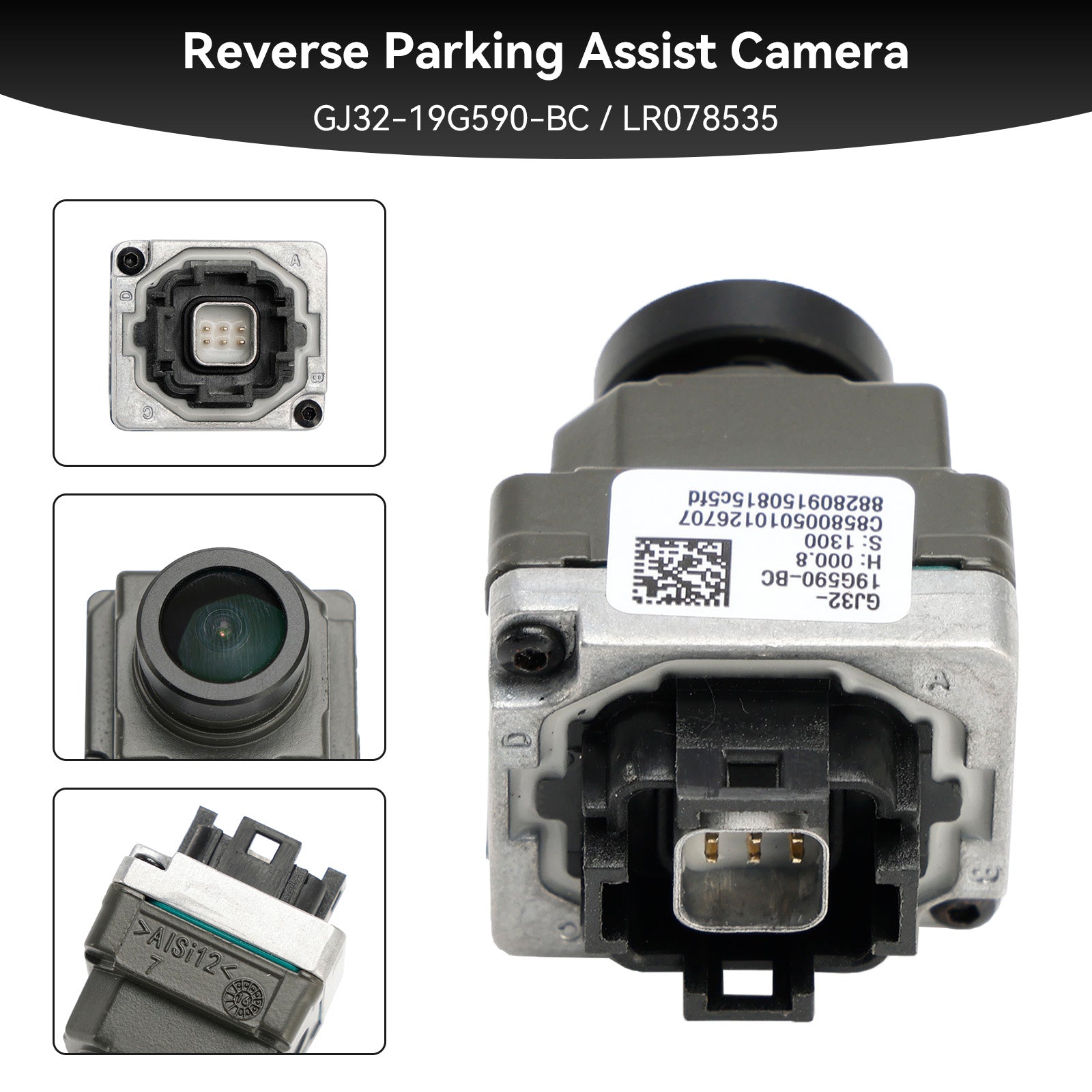 PALASER 2012-2018 Range Rover Evoque MK1 Rear Bumper Reverse Camera GJ32-19G590-BC LR078535 - Image 4