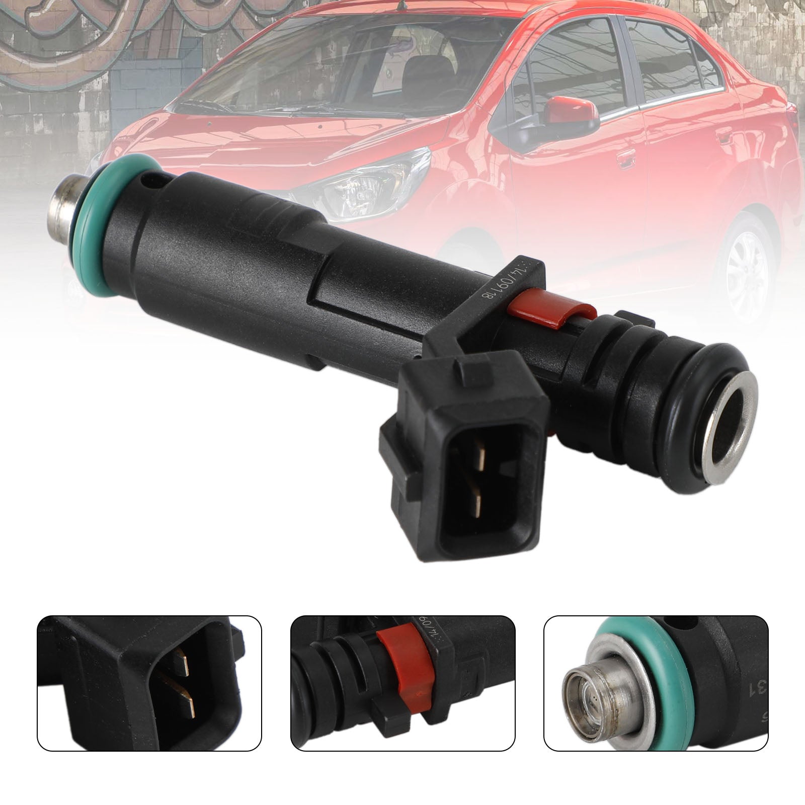 PALASER 1PCS Fuel Injectors 25186566 27828W Fit 2011-2015 Chevrolet Spark 1.2L L4 /2016-2021 Beat 2016-2021 INJ675 FJ1332 25194429 C111032 - Image 2