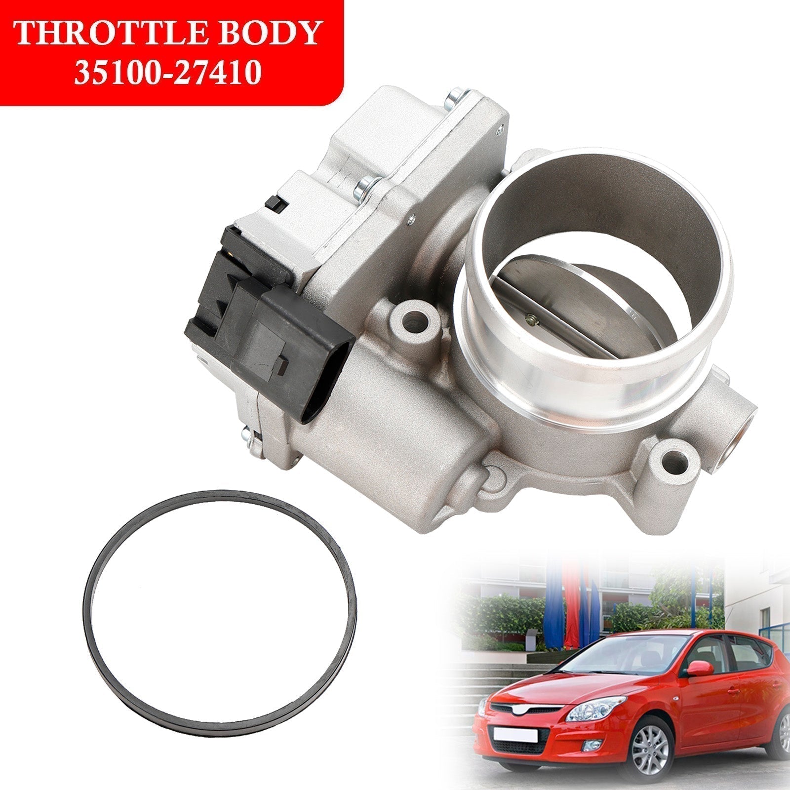 PALASER 2004-2010 Hyundai Tucson Jm Suv 2.0 Crdi Throttle Body 35100-27410 35100-27400 - Image 4