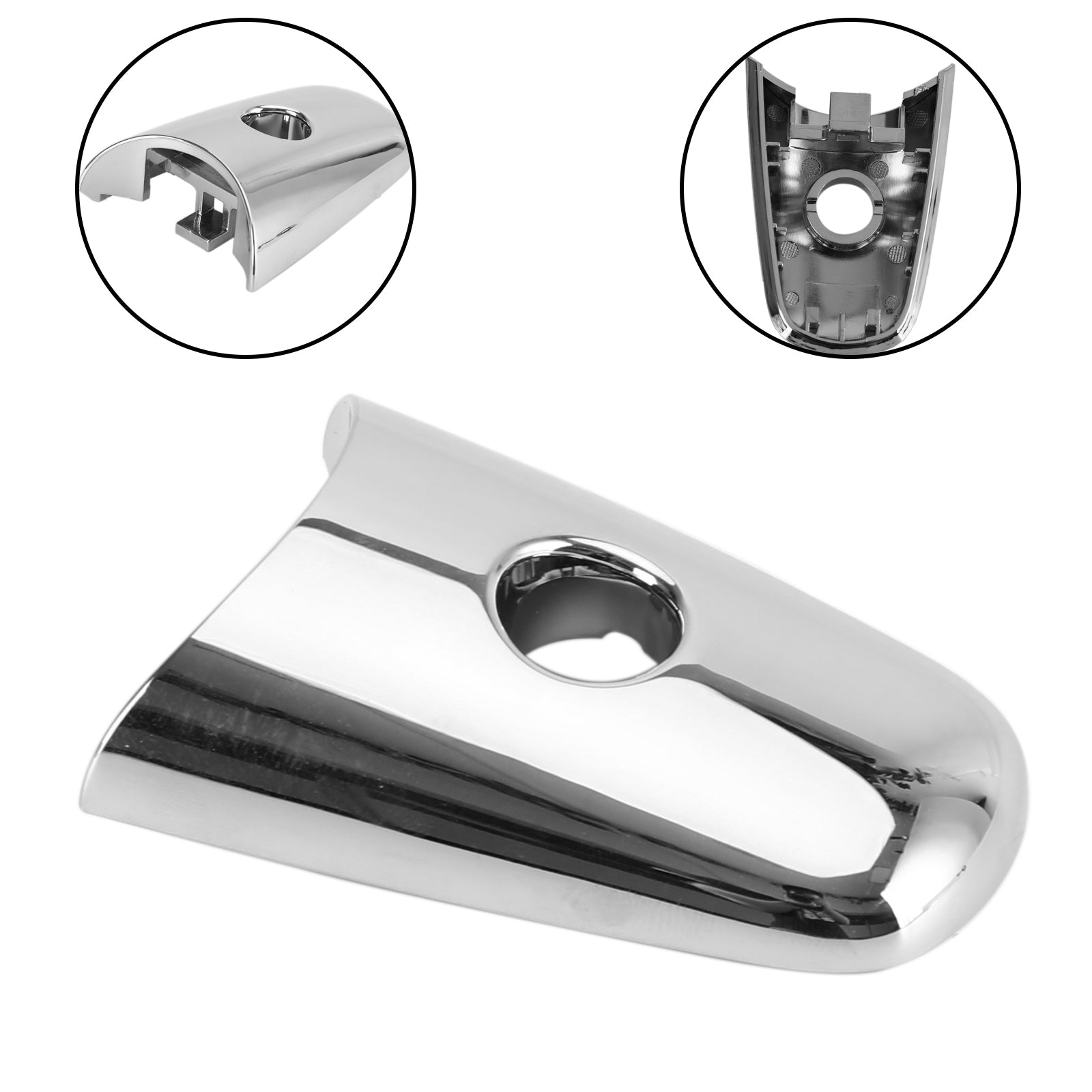 PALASER 2008-2019 Infiniti QX60 QX70 QX80 Chrome Door Handle Escutcheon 80646-1BA0A - Image 5