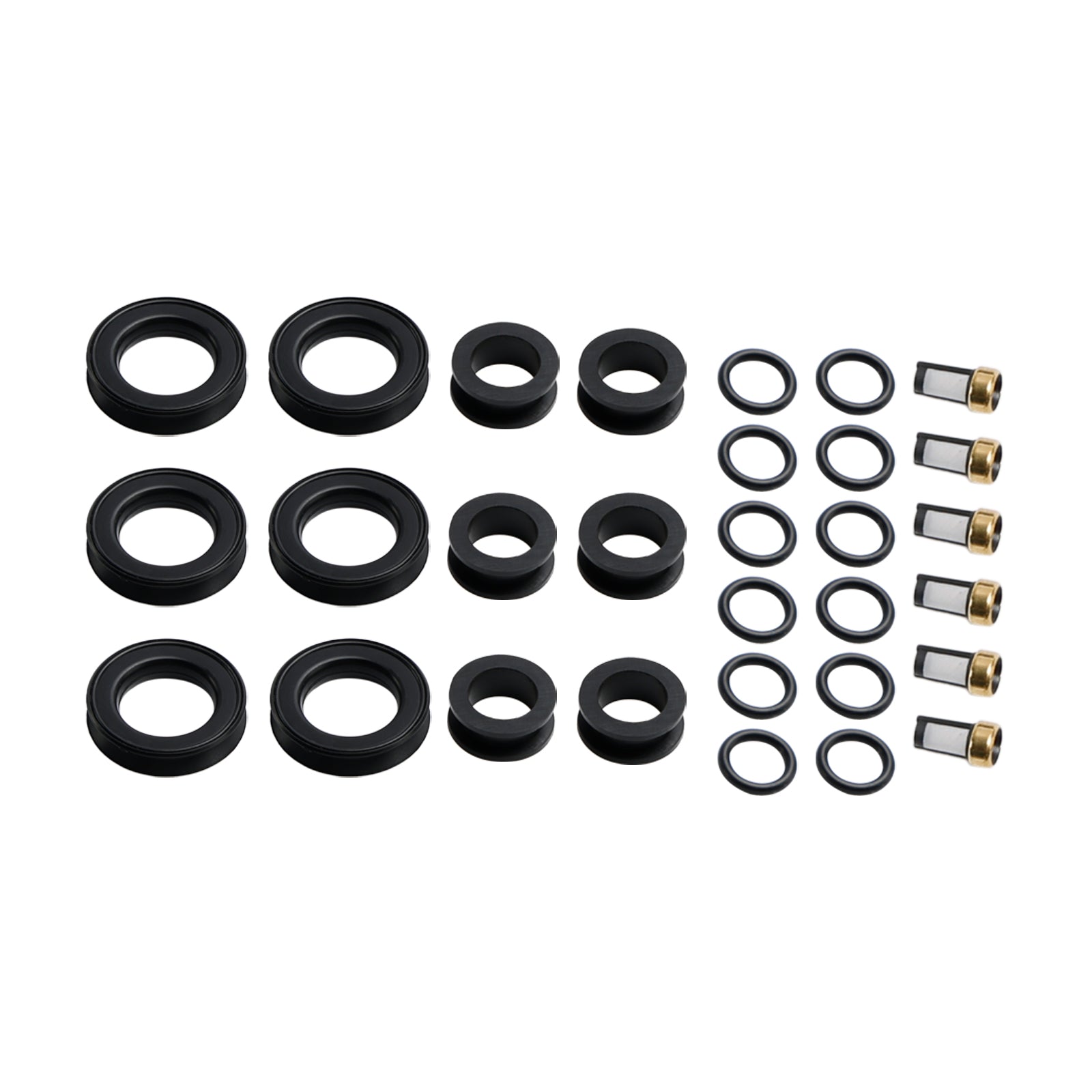 PALASER 1998 Toyota Supra 3.0L I6 Fuel Injector Repair Kit 23250-46090 842-12268 - Image 10