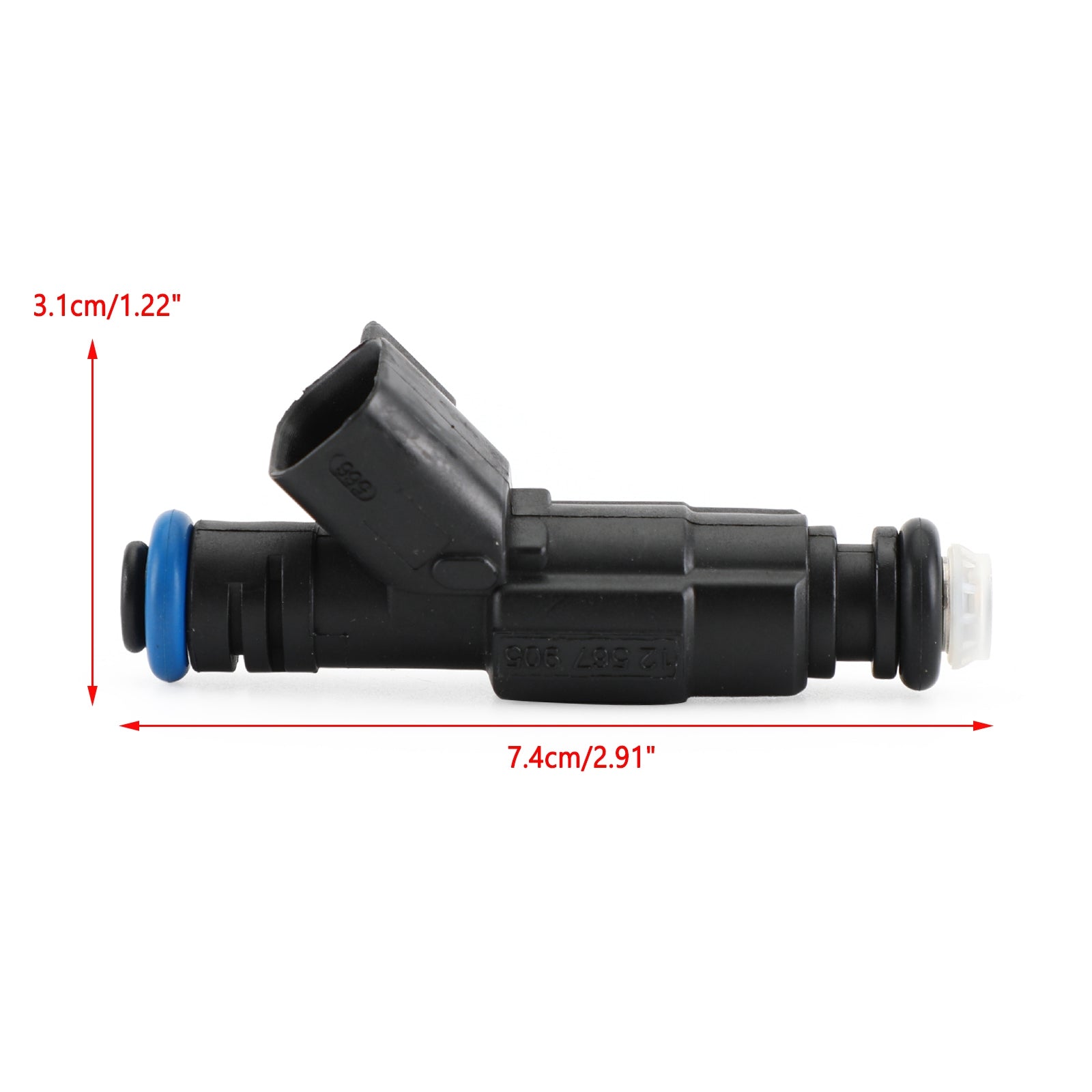 PALASER 1PCS Fuel Injectors Fit Mercruiser V8 350 Mag 5.0 4.3 6.2 885176 0280156081 - Image 2