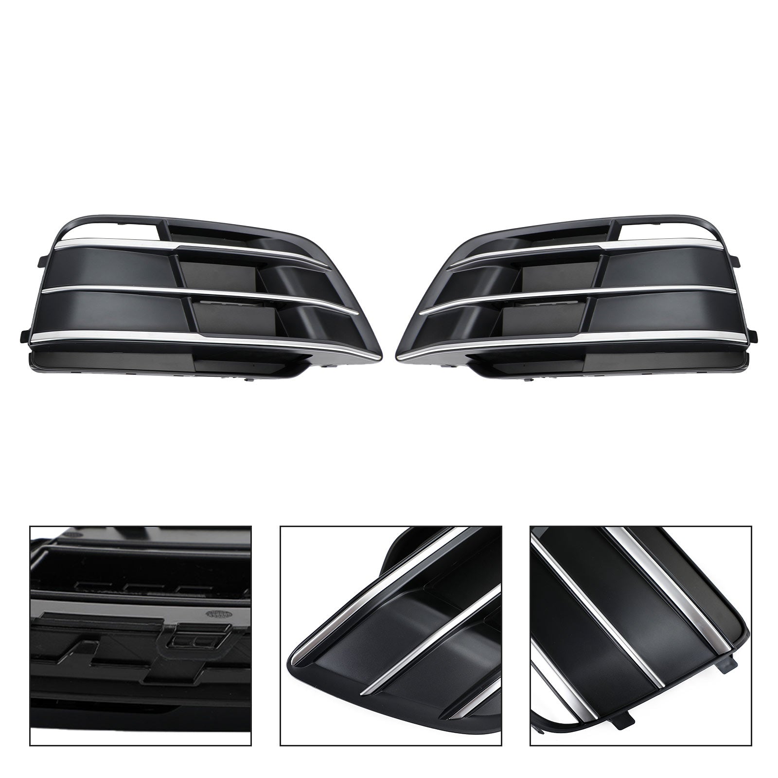 PALASER 18-22 Audi SQ5 Q5 Sline Front Bumper Grille Grill 80A807679MRU6 AU8076799 - Image 7