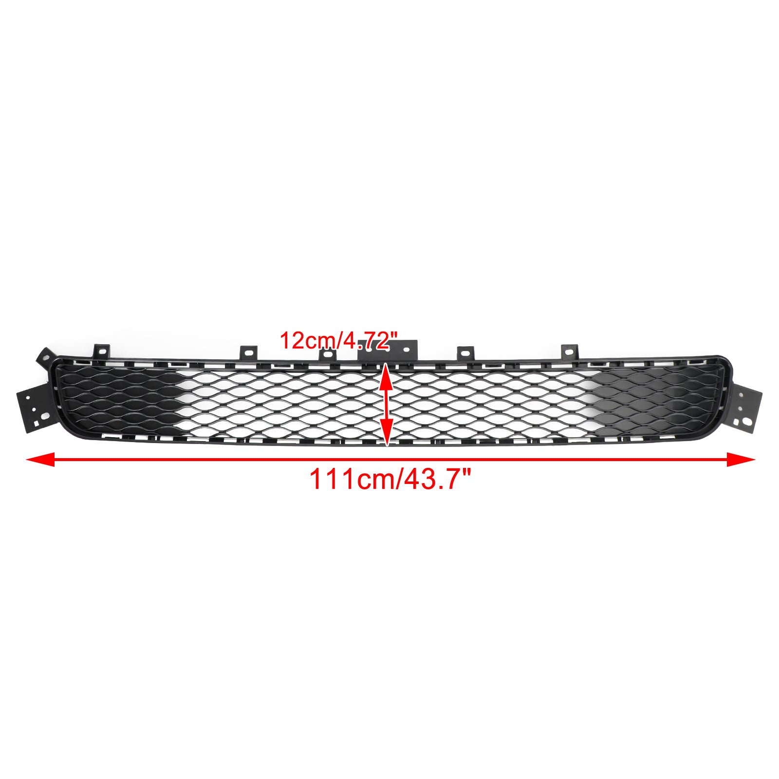 PALASER Infiniti Q50 2014-2017 Base Model 62310-4HB1B 62254-4HB0A Factory Style Front Bumper Lower Grill - Image 7