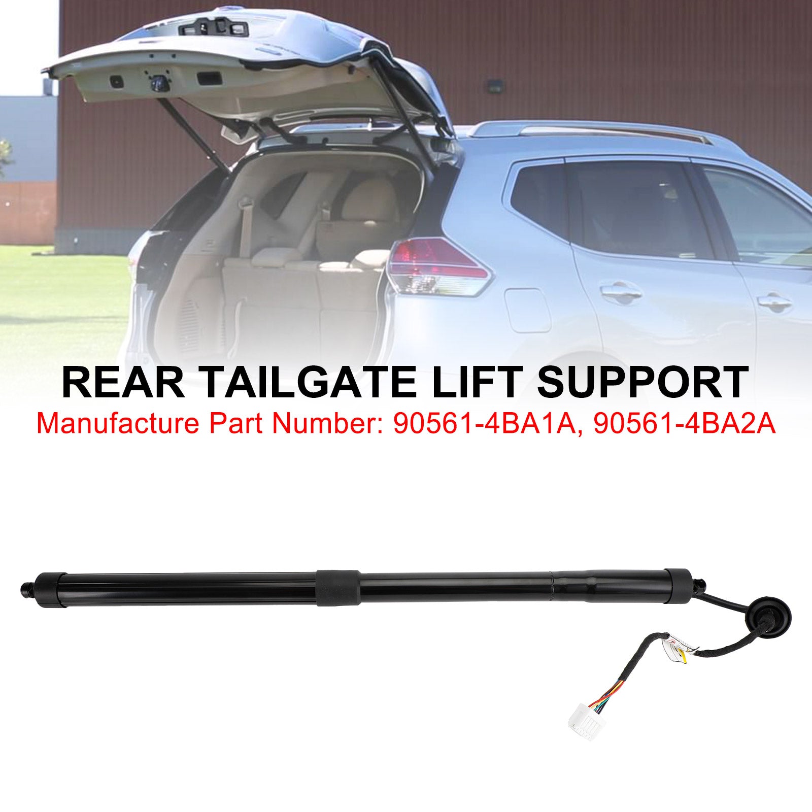 PALASER Rear Tailgate Power Hatch Lift Support W/ Opener 90561-4BA4A Fit Nissan Rogue S - Image 2