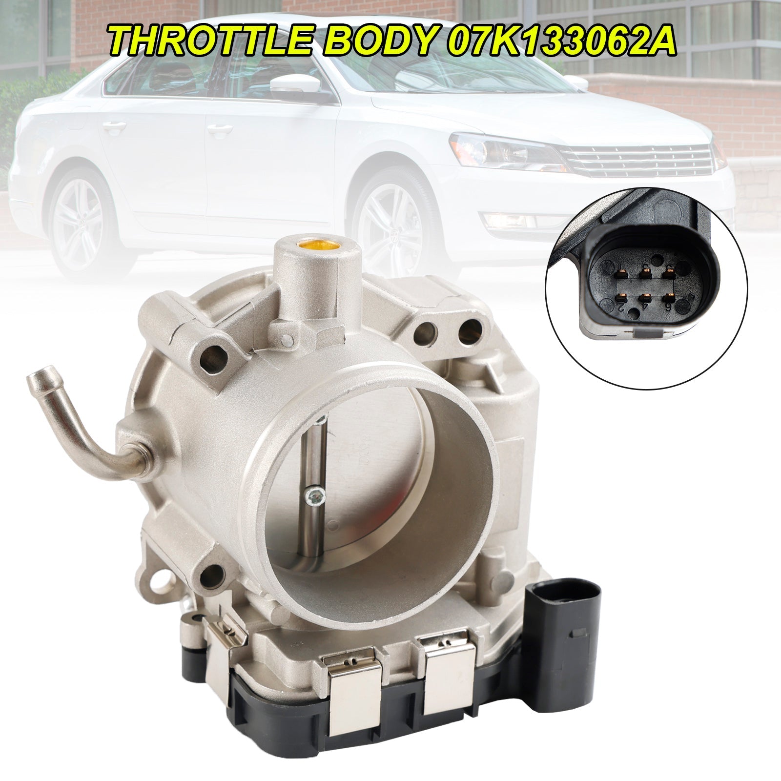 PALASER 2007-2014 Volkswagen Beetle Jetta Throttle Body Assembly 07K133062A - Image 5