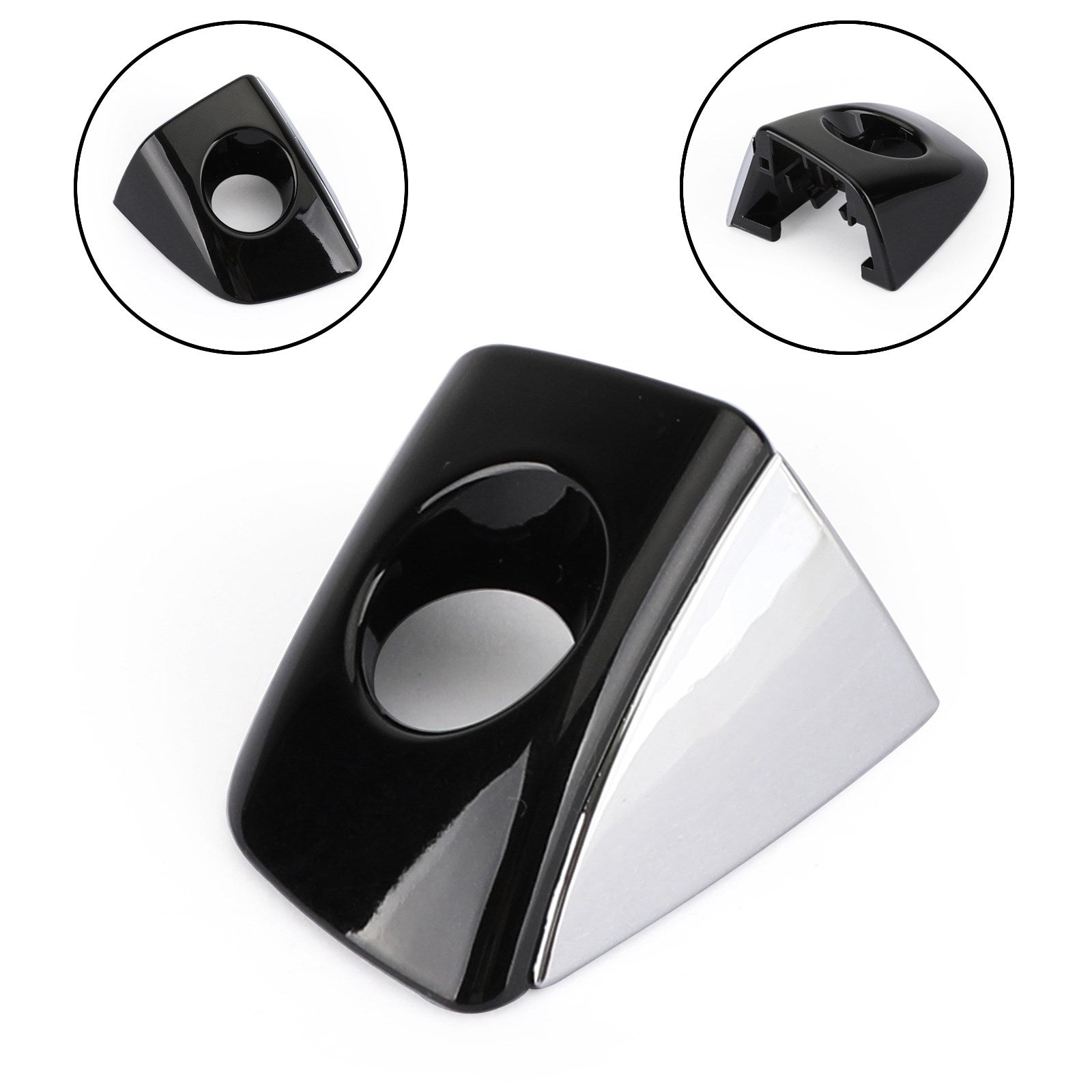 PALASER Audi A6 A7 4H1837879B Chrome Front Left Cap Door Handle Key Hole Cover - Image 2
