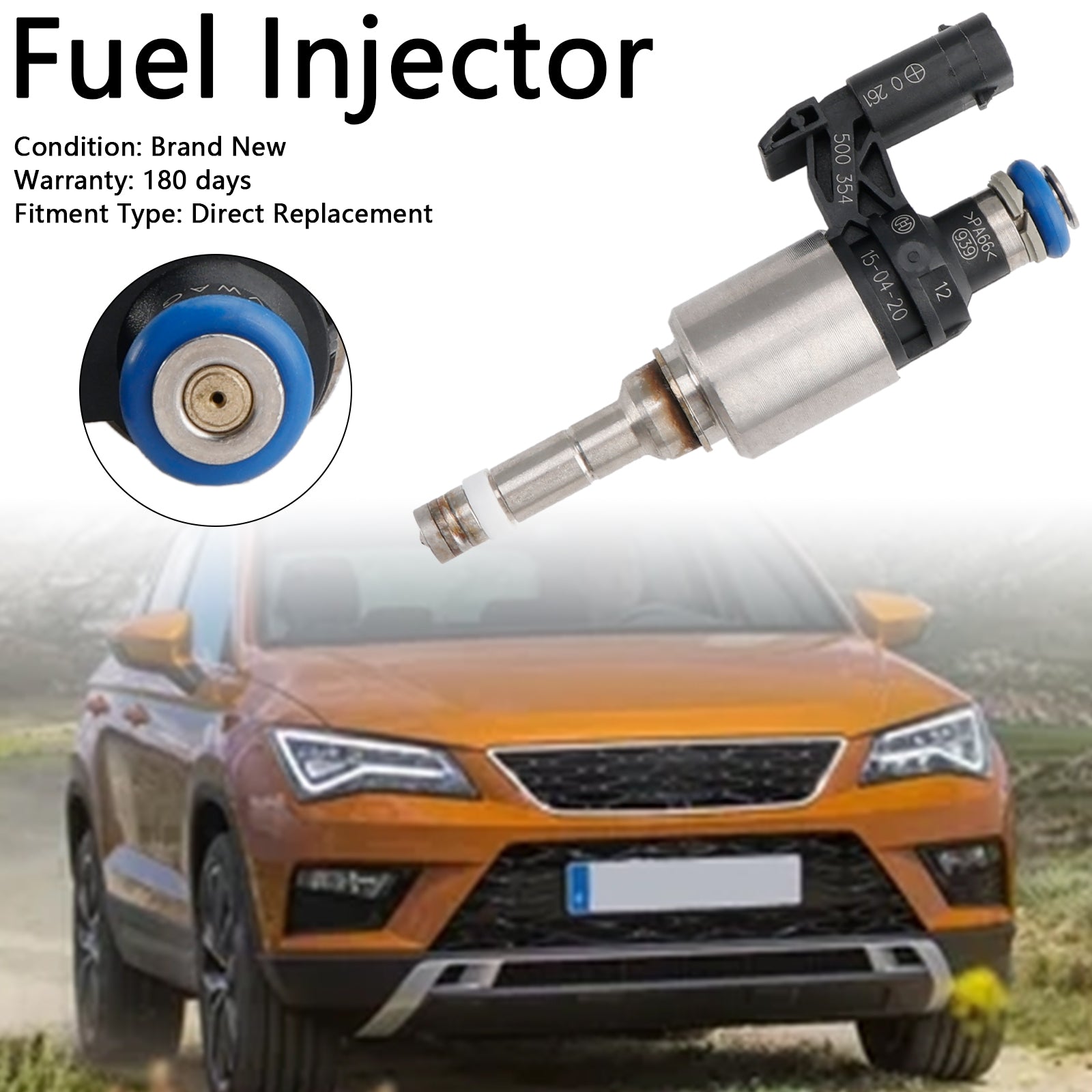 PALASER Skoda Fabia Iii Kodiaq Octavia Rapid Superb Iii Yeti 1Pcs Fuel Injector 04E906036Q 0261500374 - Image 6