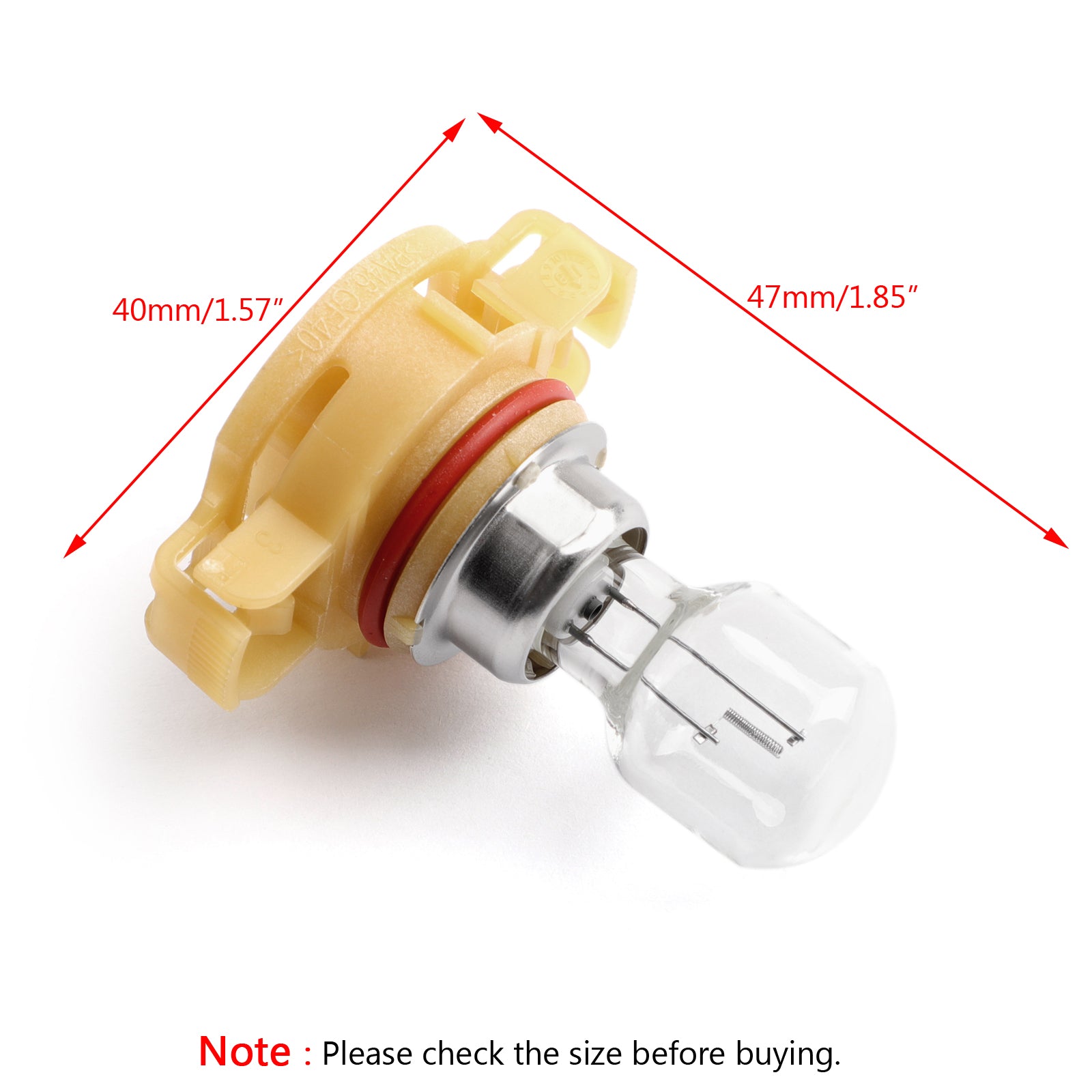PALASER For Philips PSX24W X 1 Bulb Standard Car Foglight Beam 12276 Fog Lamp - Image 2