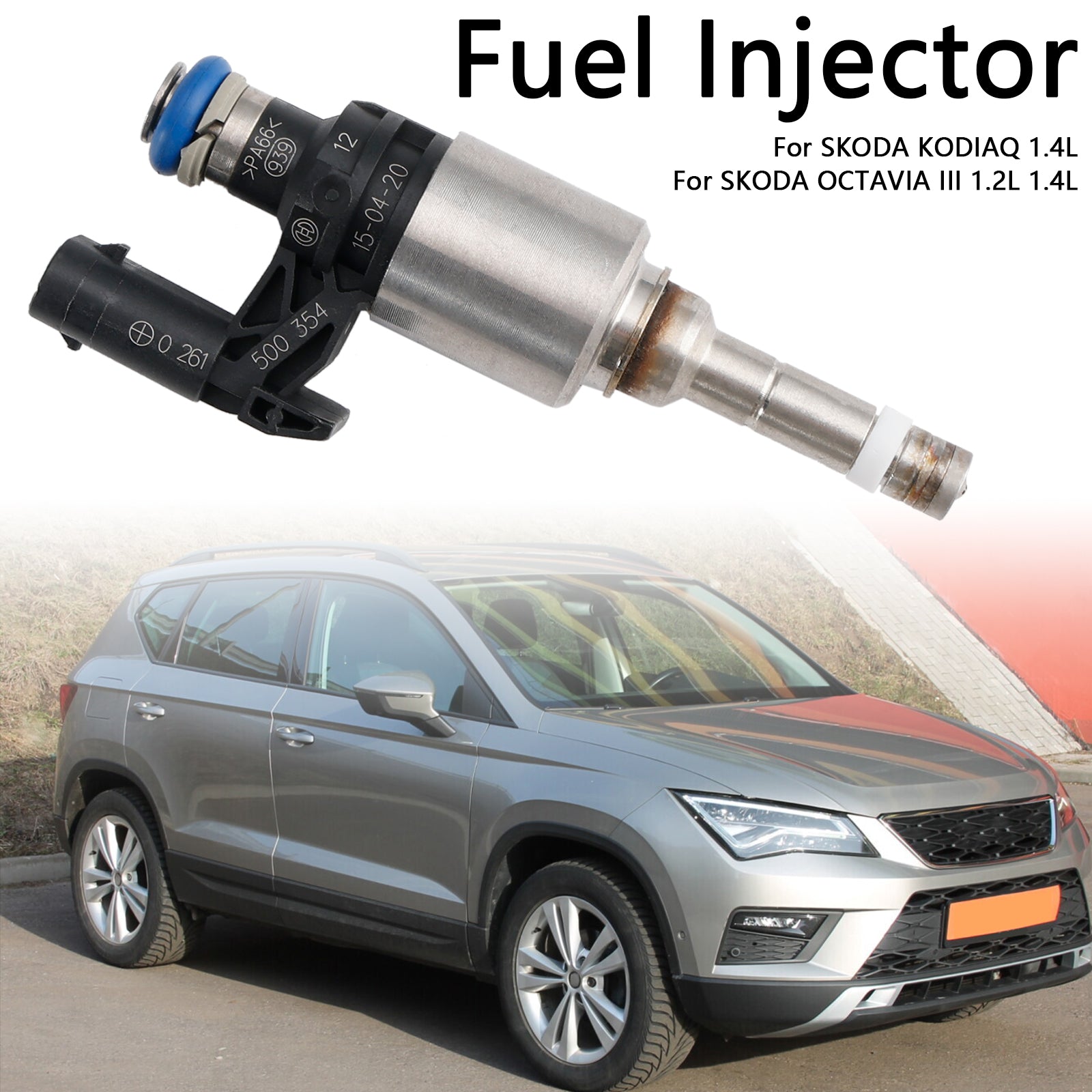 PALASER Skoda Fabia Iii Kodiaq Octavia Rapid Superb Iii Yeti 1Pcs Fuel Injector 04E906036Q 0261500374 - Image 4