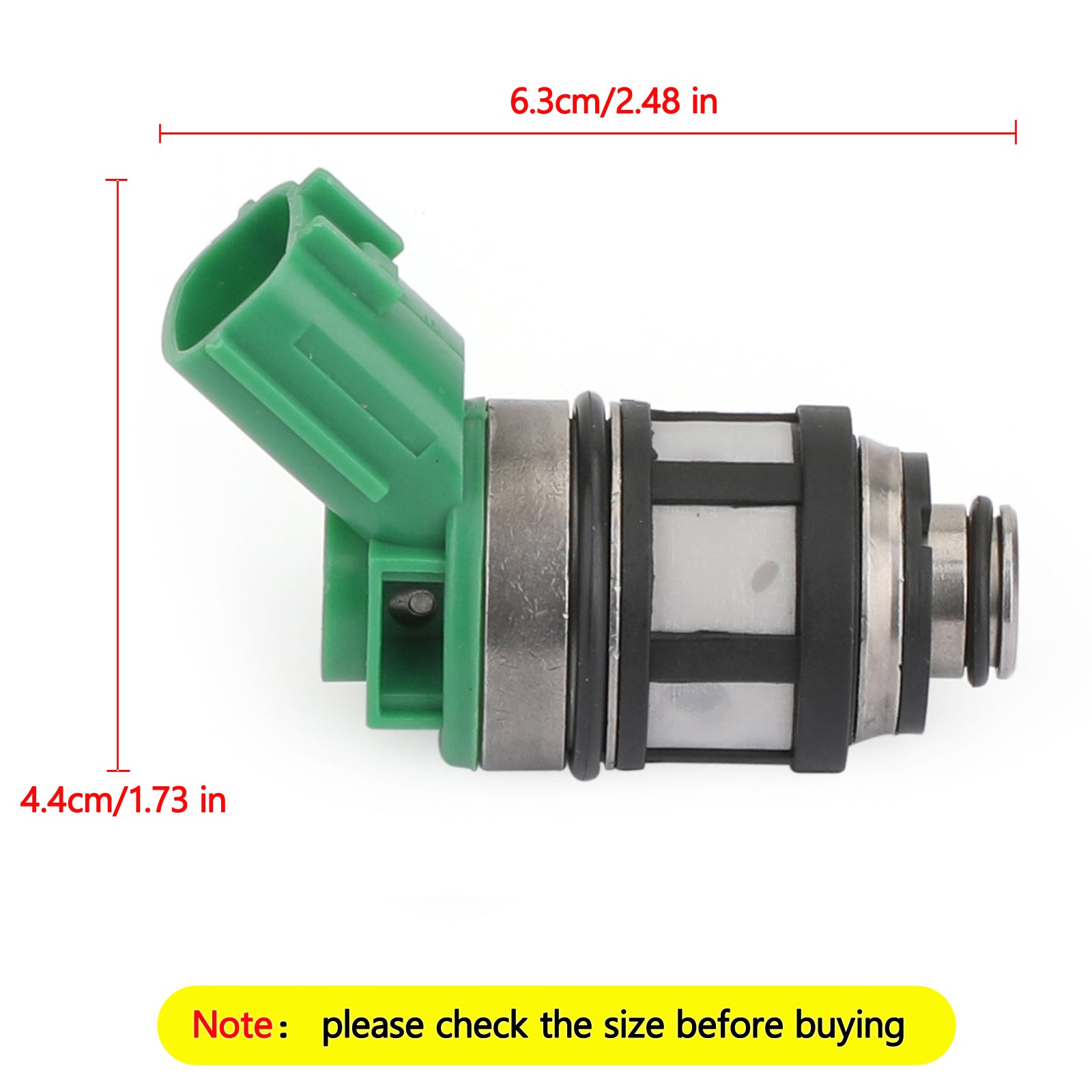 PALASER 96-04 Frontier/00-04 Xterra/96-97 Pickup 2.4L 4PCS Nissan Fuel Injectors JS4D-2 16600-1S700 842-18125 - Image 2