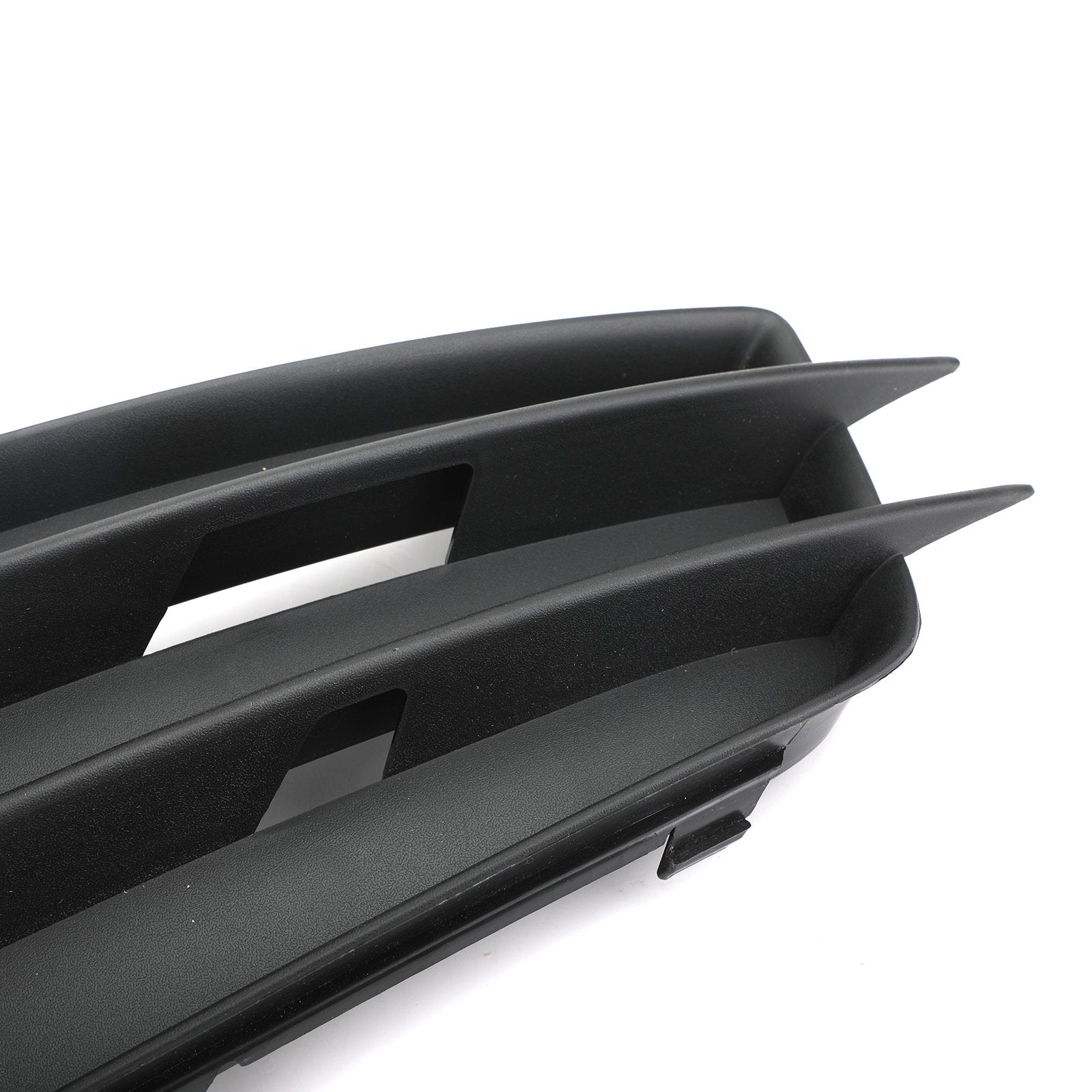 PALASER 2 X Front Bumper Black Fog Light Grille Cover For 2008-2012 Audi A4 S-line S4 - Image 4
