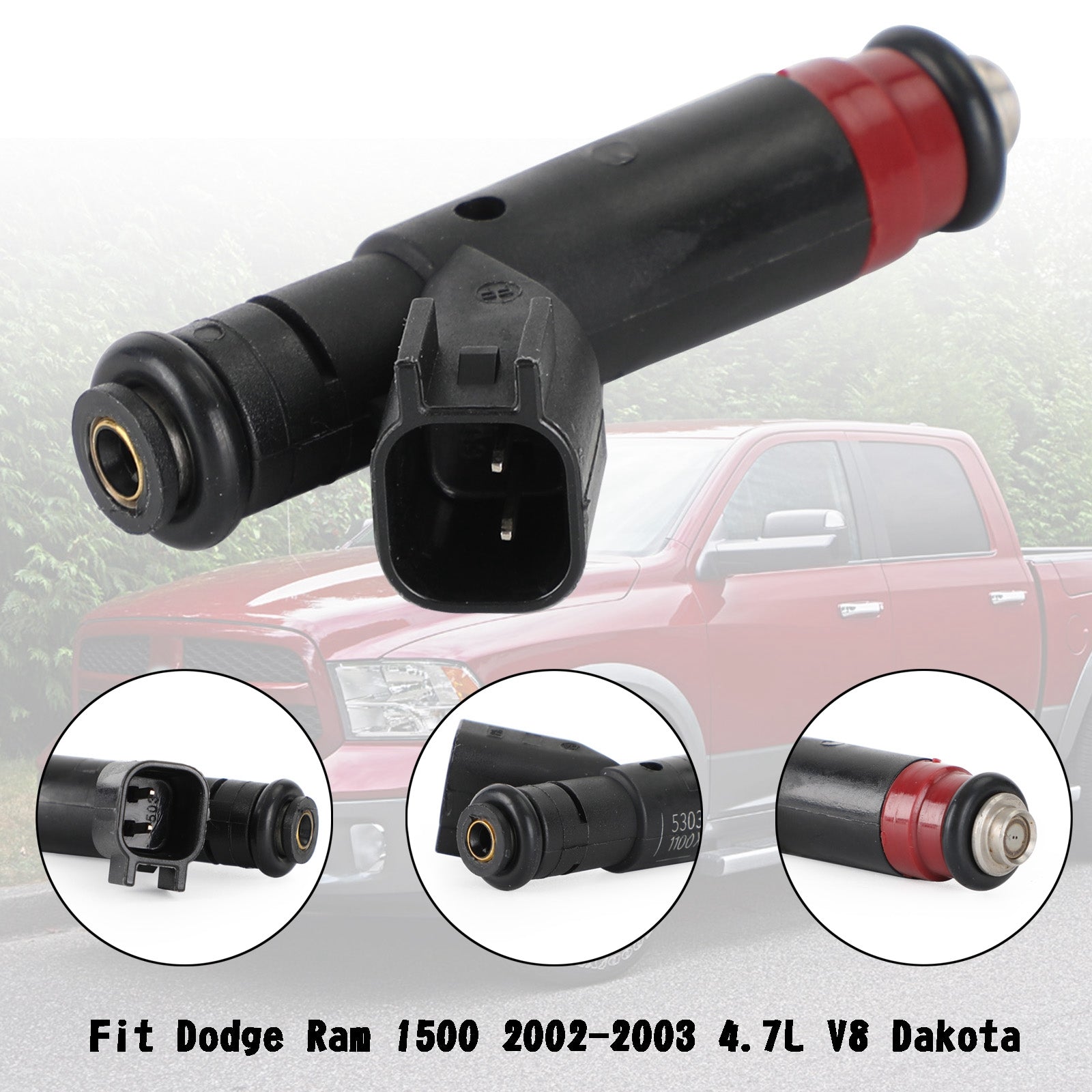 PALASER 2001-2002 Jeep Grand Cherokee 4.7L V8 1PCS Fuel Injectors 53032145AA 812-12144 - Image 5