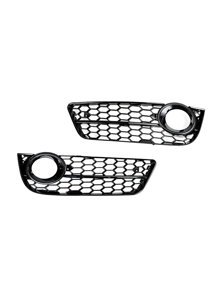 PALASER 2007-2011 Audi A5 Standart Style Pair Honeycomb Front Fog Lamp Cover Grill 1522024 - Image 14