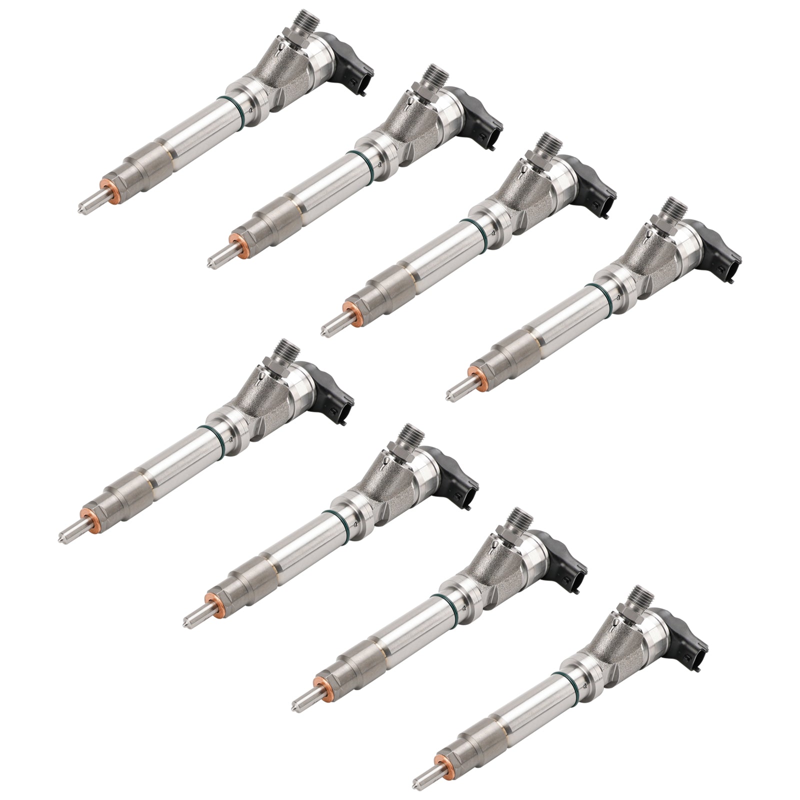 PALASER 2004.5-2005 Chevy Silverado 2500/3500 6.6L V8 Lly 8PCS Fuel Injector 0986435504 97303657 0445120027 - Image 16