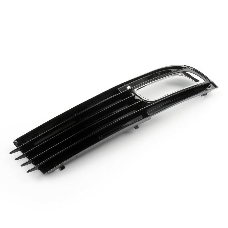 PALASER Pair ABS Car Lower Bumper Grille Fog Light Grill Chromed For 2008-2010 Audi A8 D3 - Image 4
