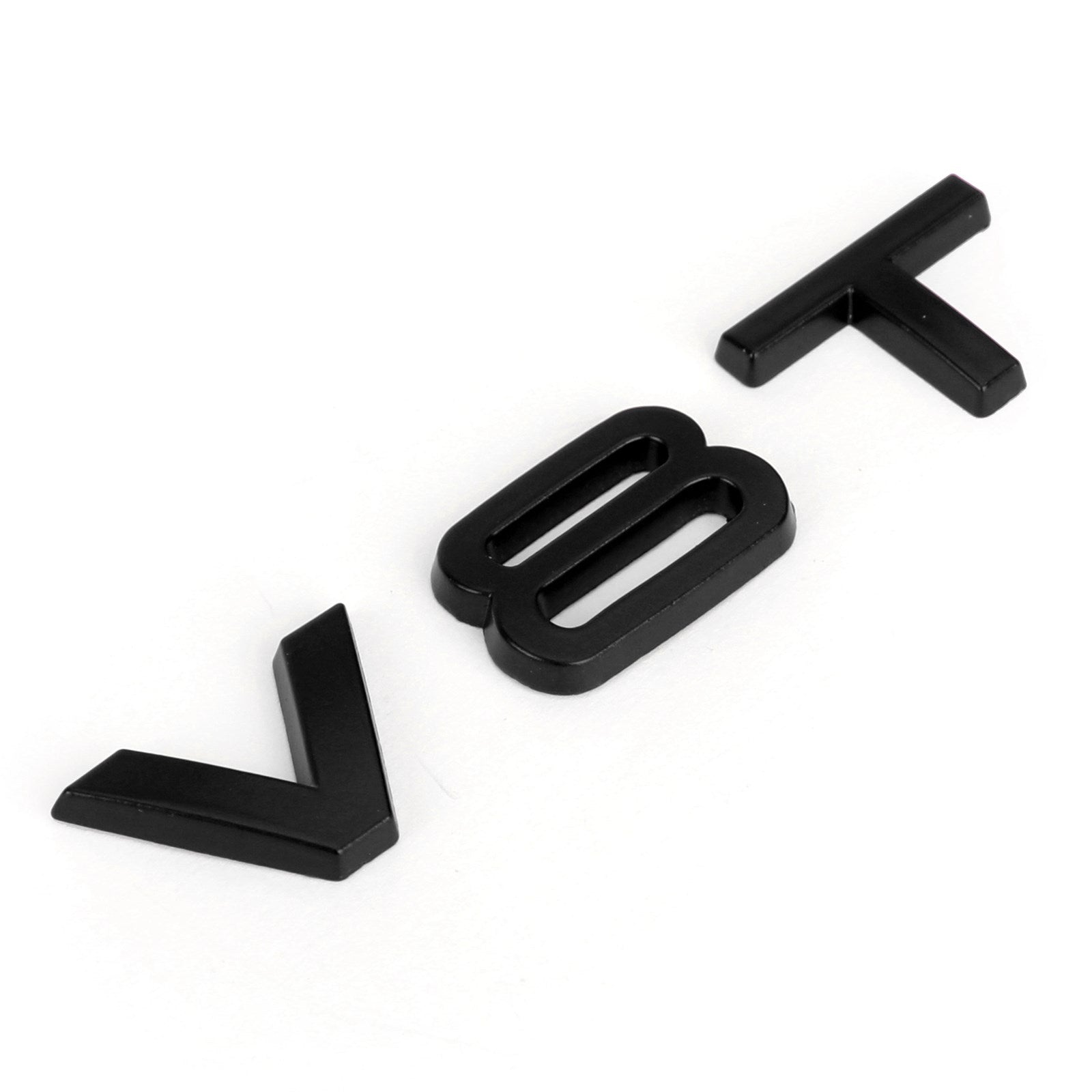 PALASER Audi A1 A3 A4 A5 A6 A7 Q3 Q5 Q7 S6 S7 S8 S4 SQ5 Black V8T Emblem Badge Fit - Image 10