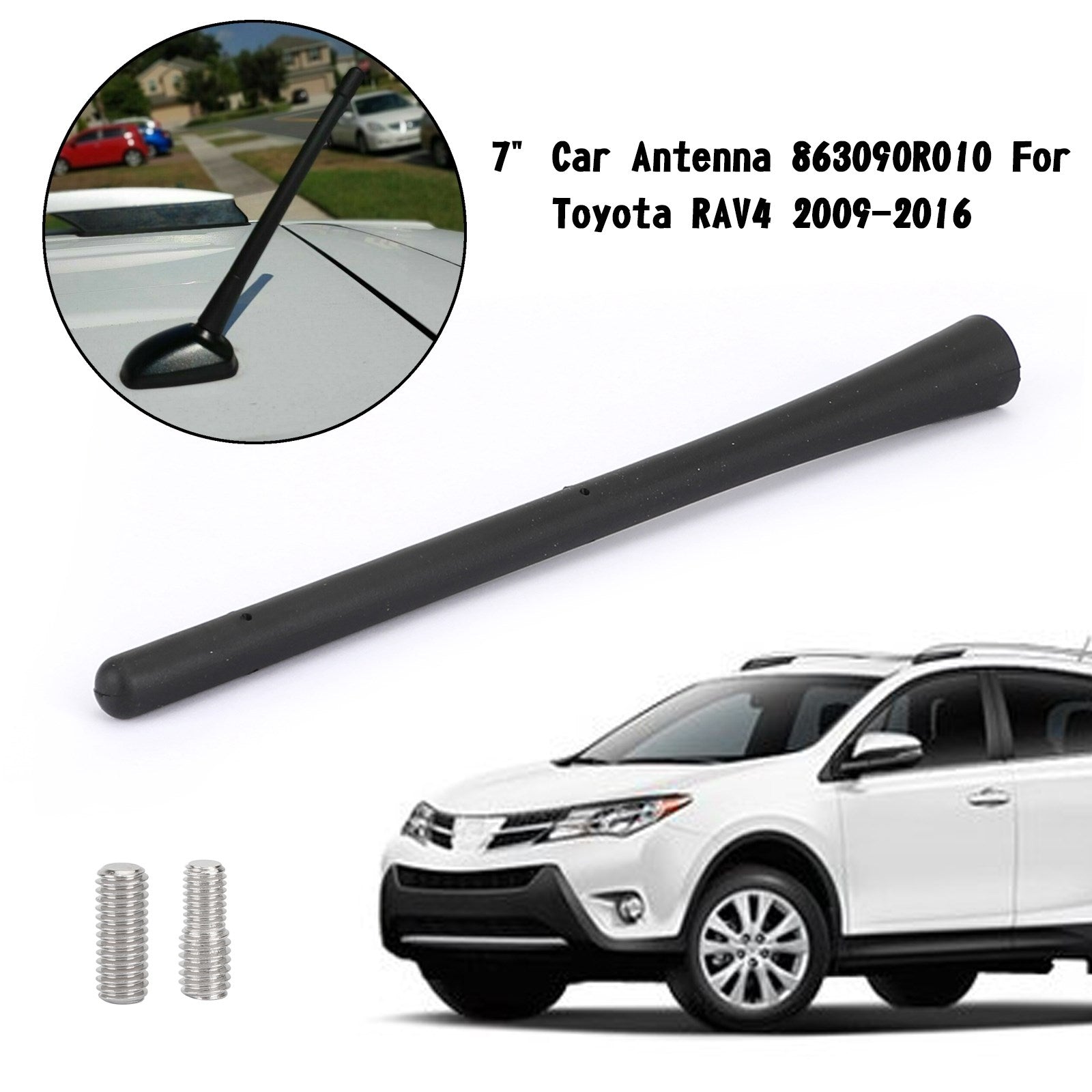 PALASER Toyota RAV4 2009-2016 7" Car Antenna 863090R010 - Image 2