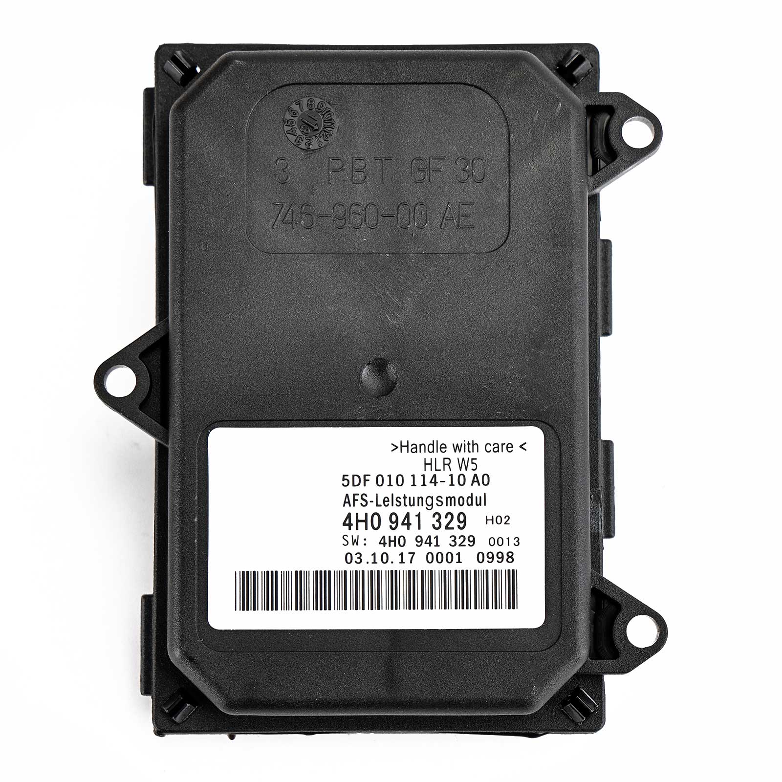 PALASER 2010-2014 Audi A8 S8 4H0941329 Xenon Headlight Afs Cornering Module - Image 3