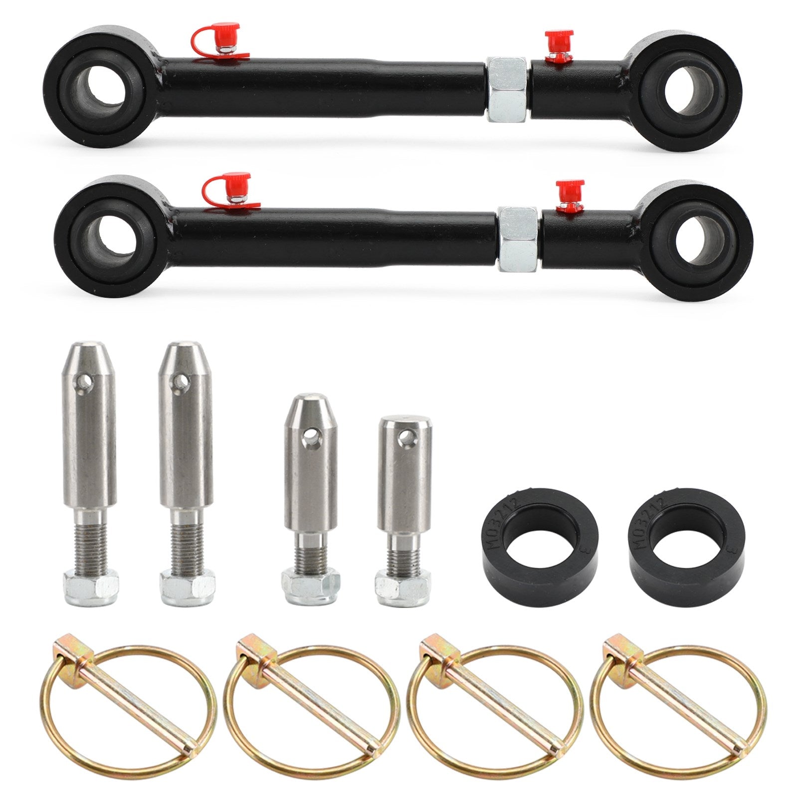 PALASER Front Sway Bar Links Disconnect For 2007-2021 Jeep Wrangler Jk Jl 2.5-6 Lift