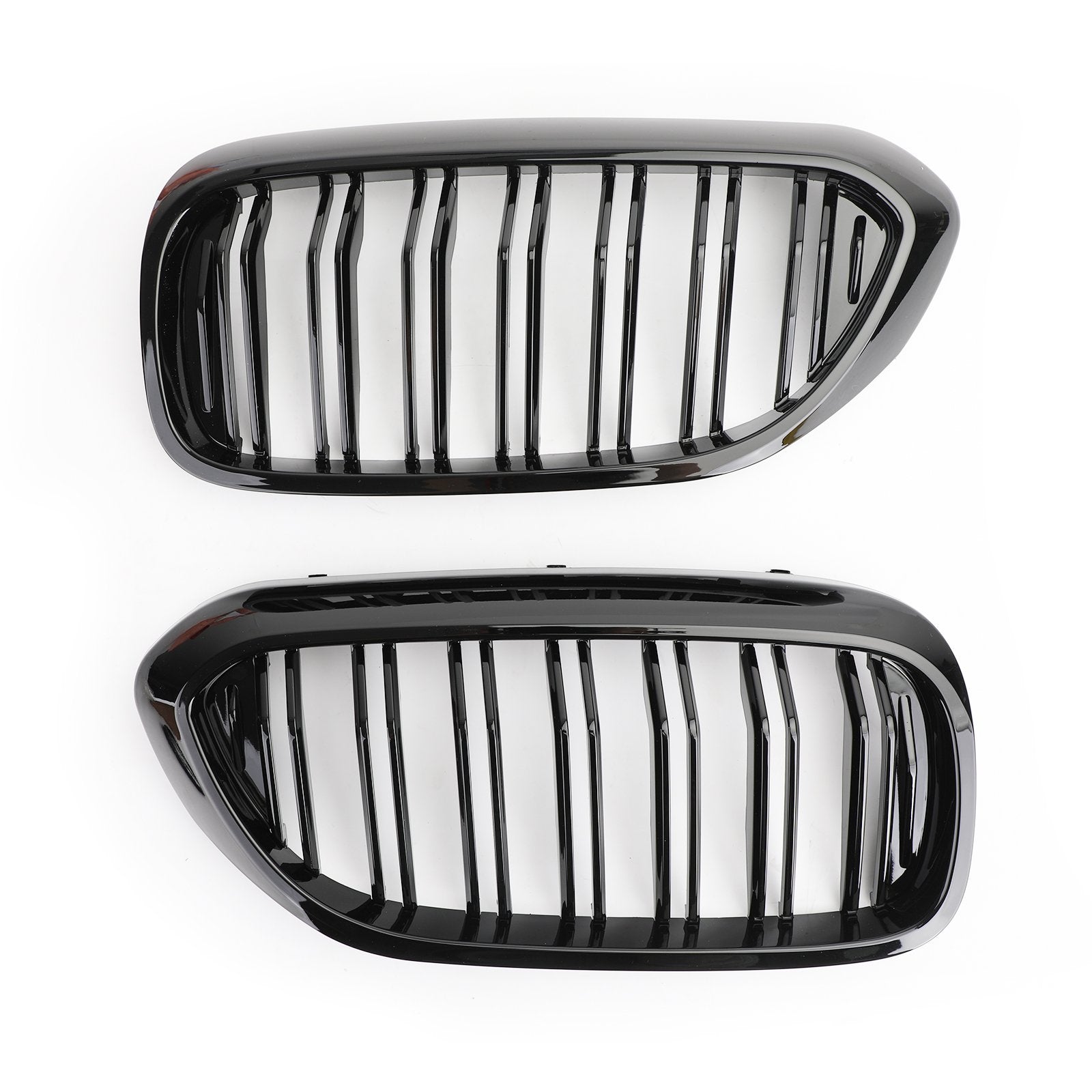PALASER Front Kidney Grille Glossy Black Double Slat For 2017-2019 BMW 5Series G30 G31 Sedan - Image 7