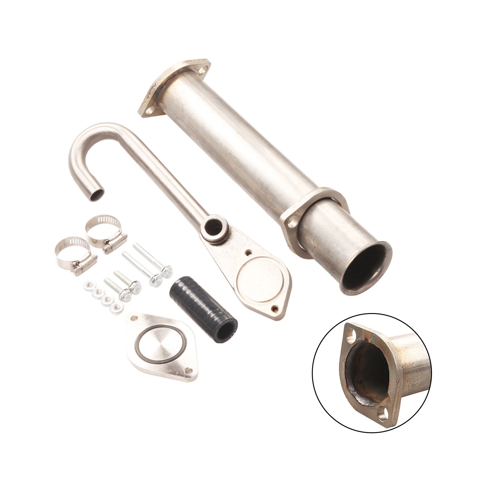 PALASER 2003-2007 F250 F350 F450 6.0L Powerstroke Diesel Turbo Ford EGR Delete Kit - Image 2