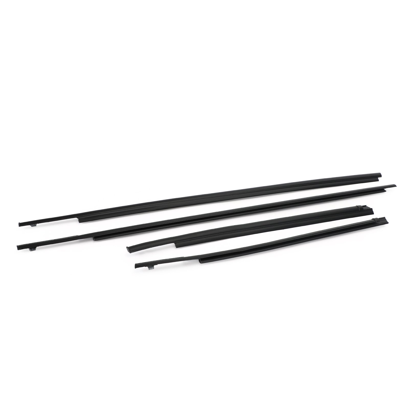 PALASER 07-20 Toyota Tundra Double Cab 4x Car Outside Window Weatherstrip Seal Belt Moulding 68160-0C020 68210-0C020 68163-0C010 - Image 8