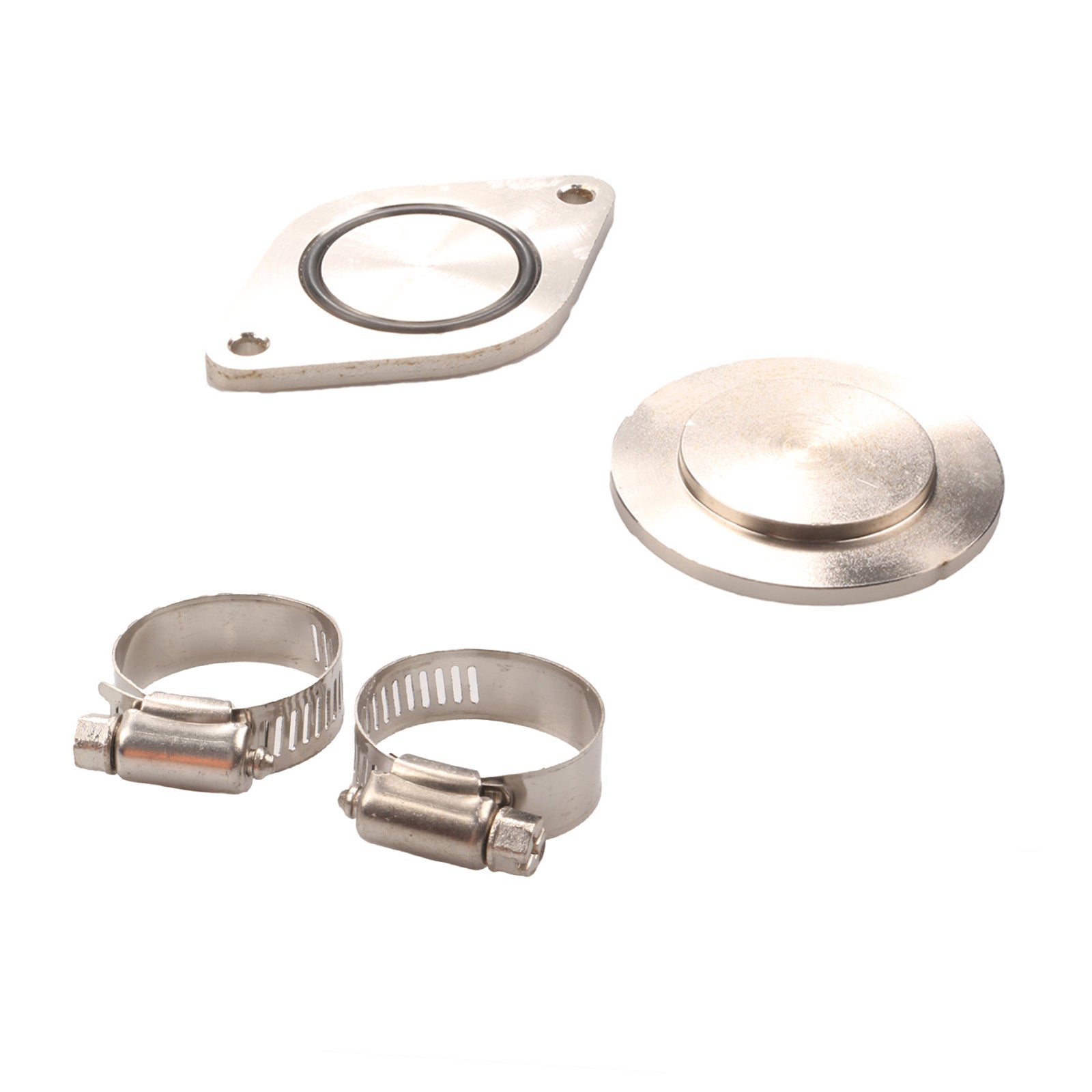 PALASER 03-07 F250 F350 F450 6.0L Powerstroke Diesel Turbo Ford EGR Delete Kit - Image 2