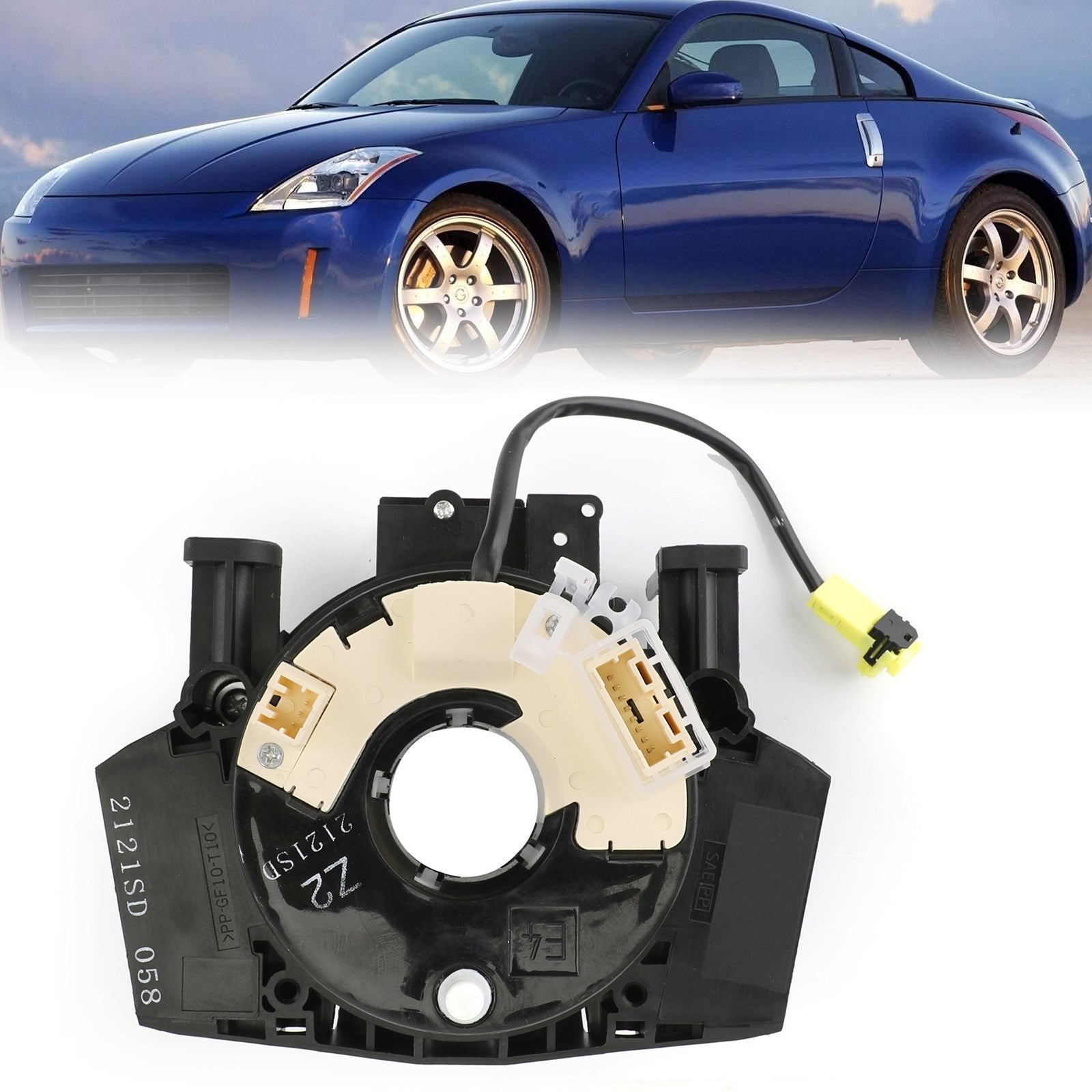 PALASER Airbag Squib Cable Clock Spring Fit Nissan Navara D40 Pathfinder R51 Qashqa - Image 5