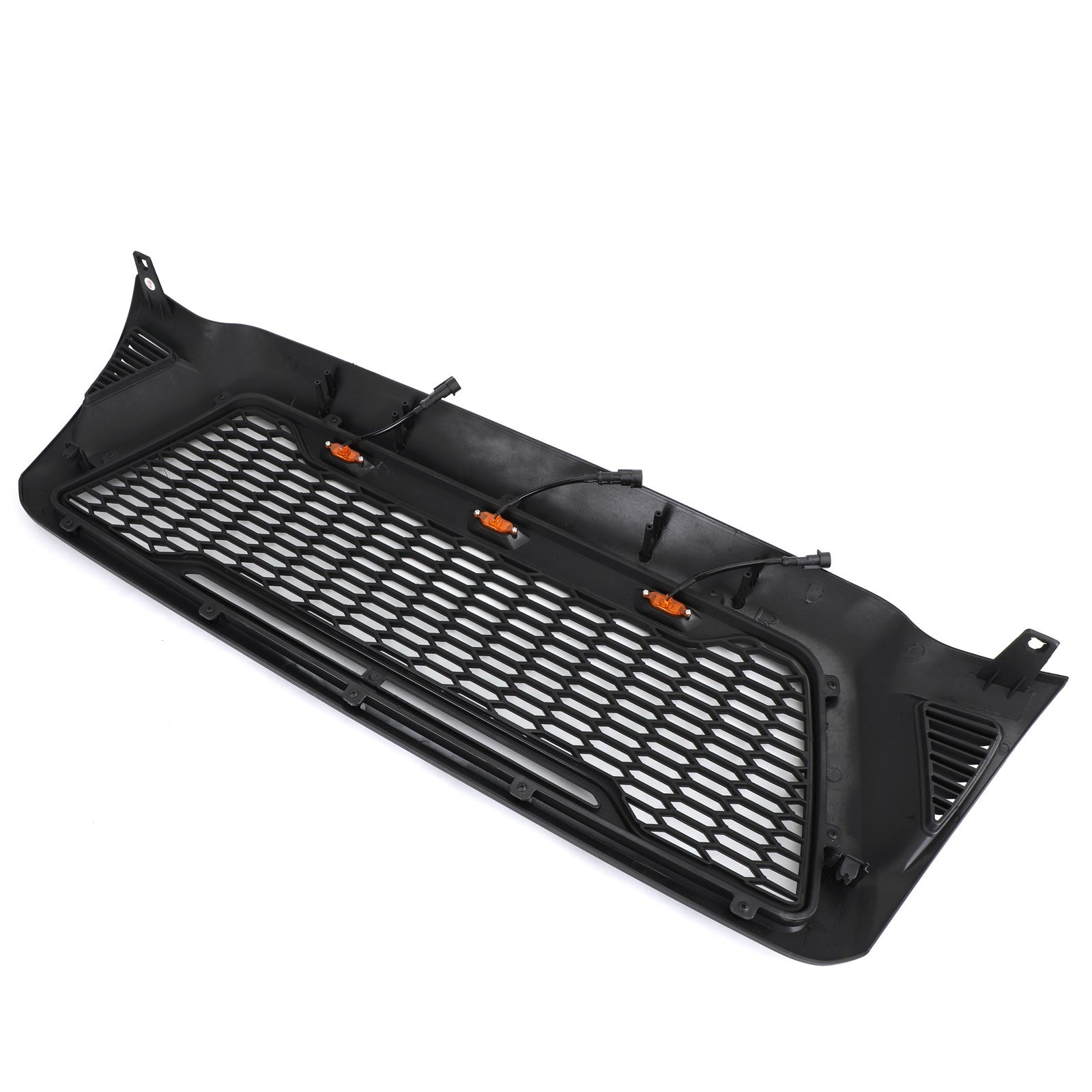 PALASER Front Grille Bumper Hood Mesh Grill Fit Toyota Tacoma 2005-2011 With LED Lights - Image 7