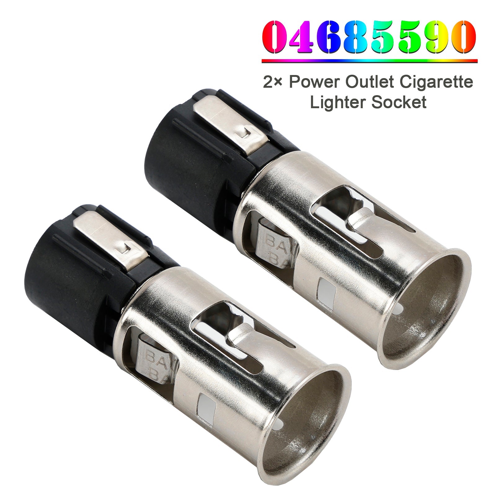 PALASER Dodge Ram Jeep Chrysler 2× Power Outlet Cigarette Lighter Socket 04685590 04680613AA - Image 2