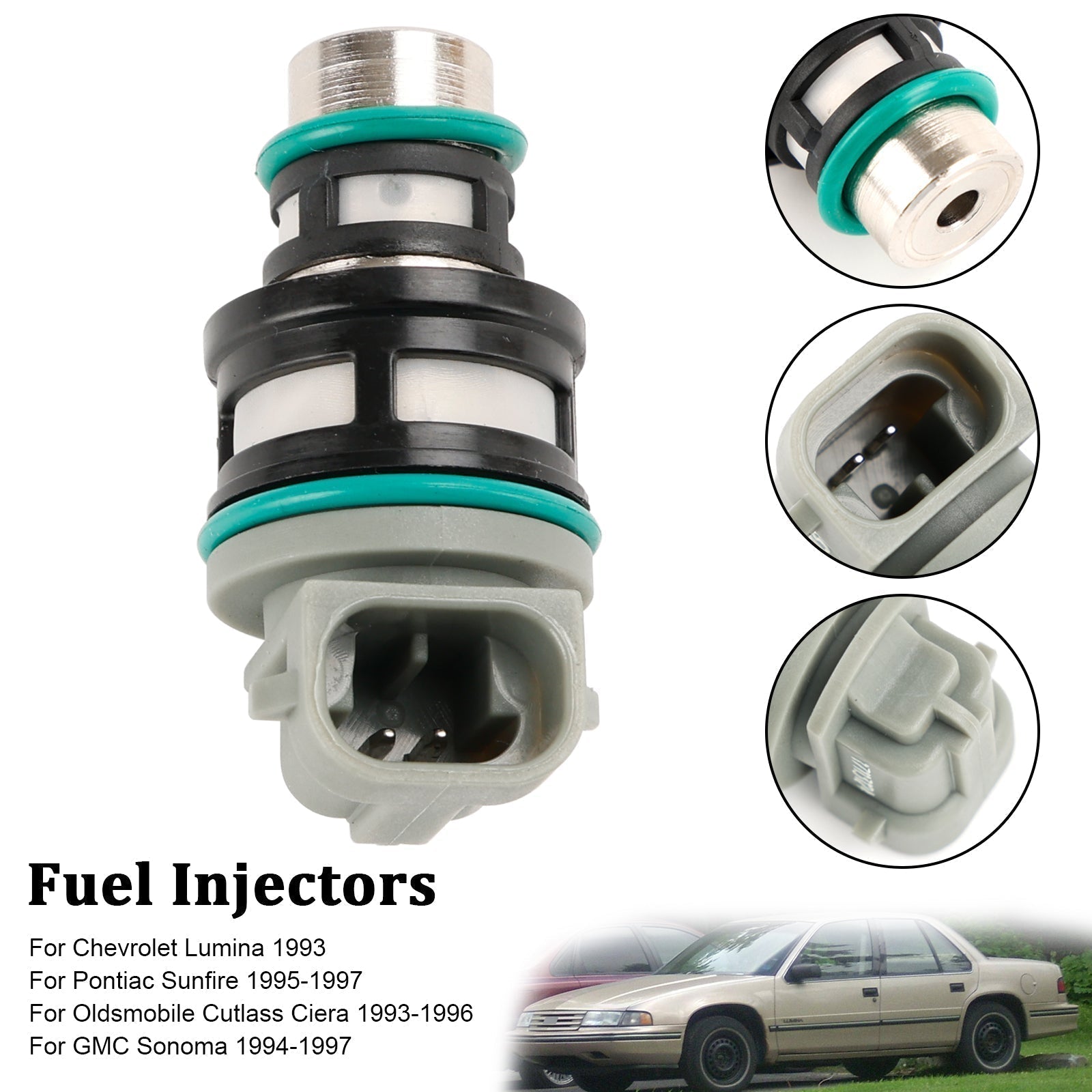 PALASER 1993-1996 Buick Century 1PCS Fuel Injectors 17113124 17113197 17112693 - Image 9