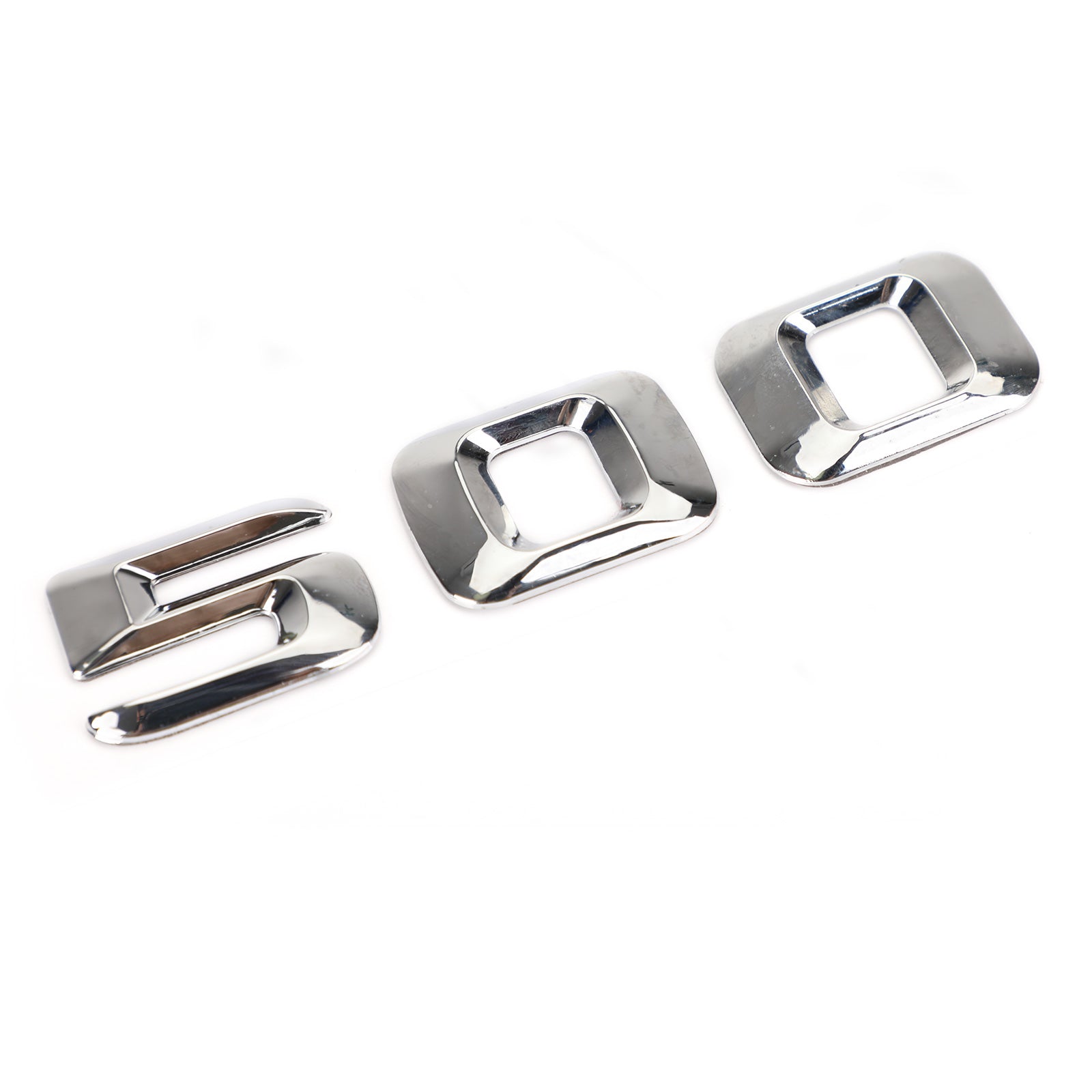 PALASER Mercedes E500 Chrome Rear Trunk Emblem Badge Nameplate Decal Letters Numbers - Image 8