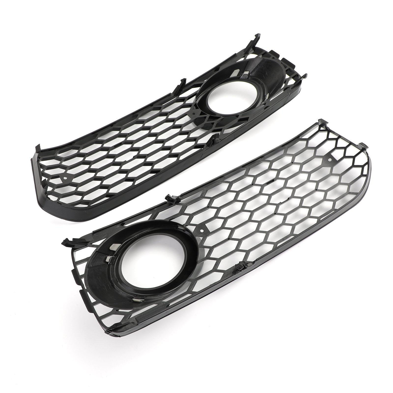 PALASER 2008-2012 A5 S-line S5 B8 RS5 L+r Fog Light Grill Grille Black Trim